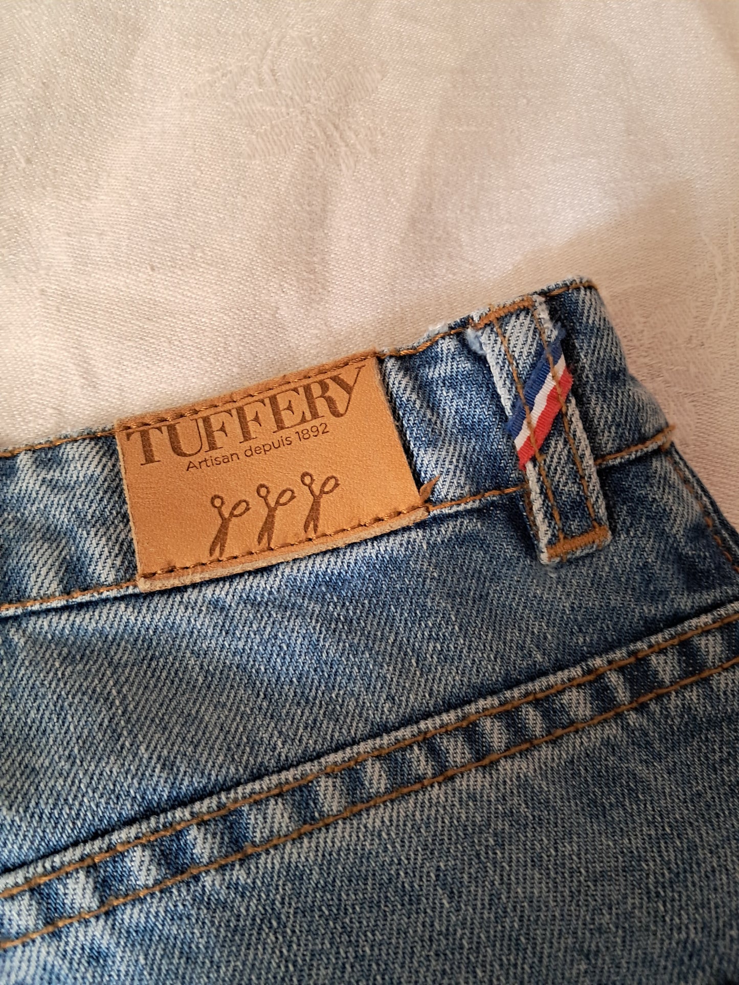 Jean mom taille haute Clair - Marthe