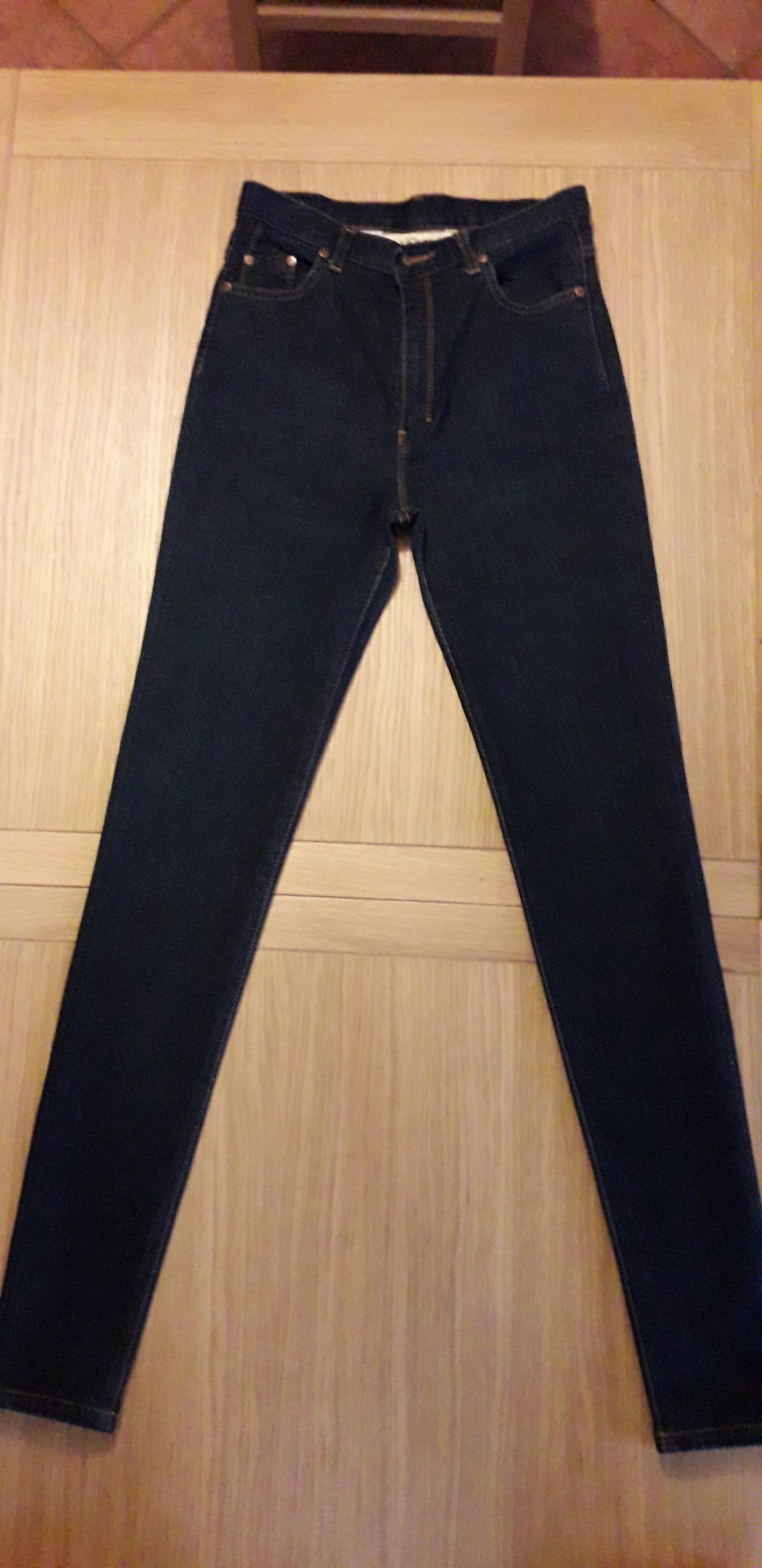 Jean slim taille haute Coton Bio - Marianne