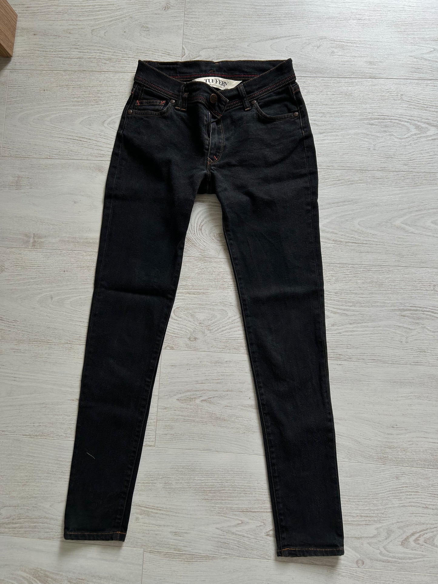 Jean slim taille standard Noir - Mathilde