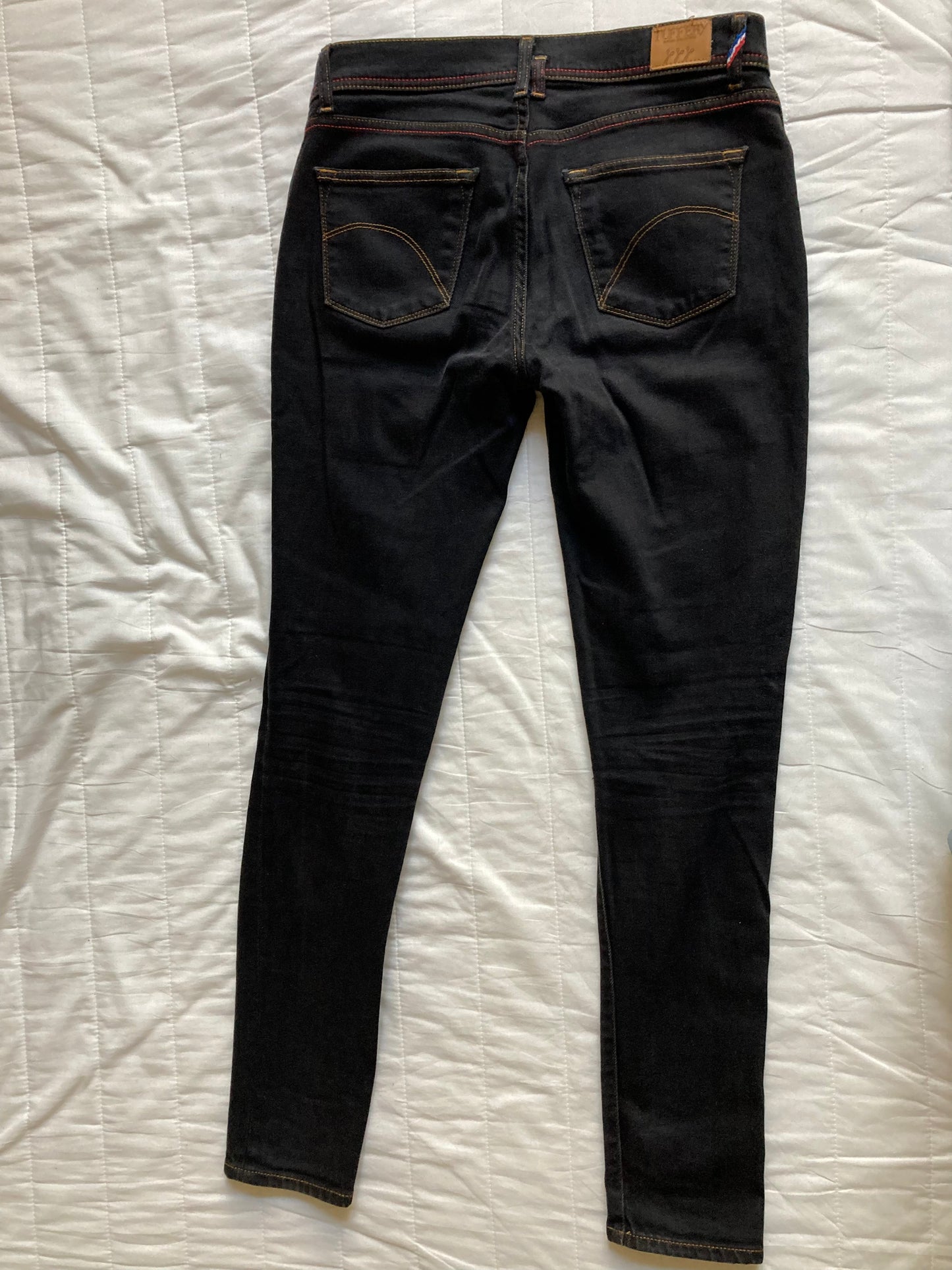 Jean slim taille standard Noir - Mathilde
