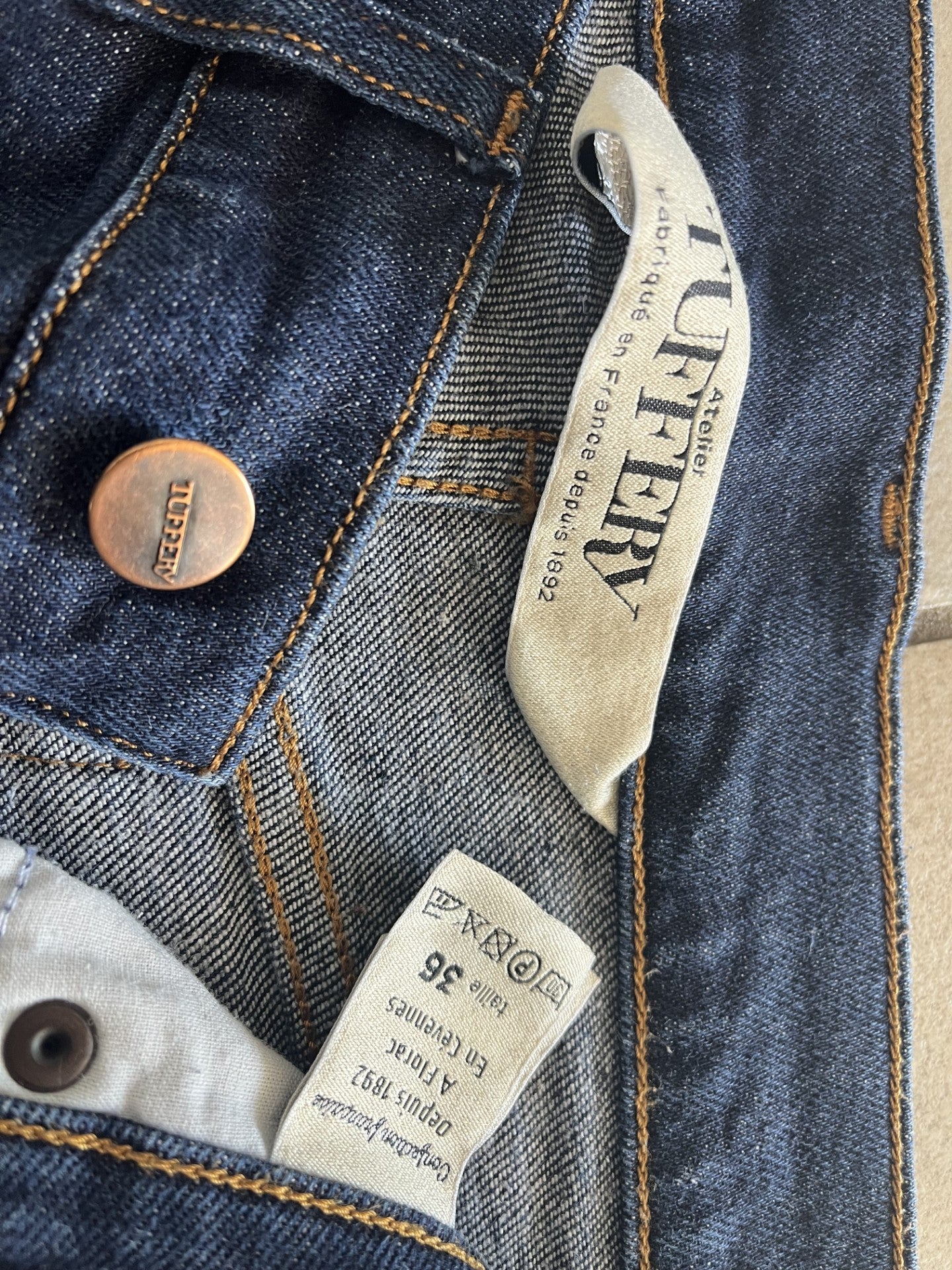 Jean slim taille standard Brut - Mathilde