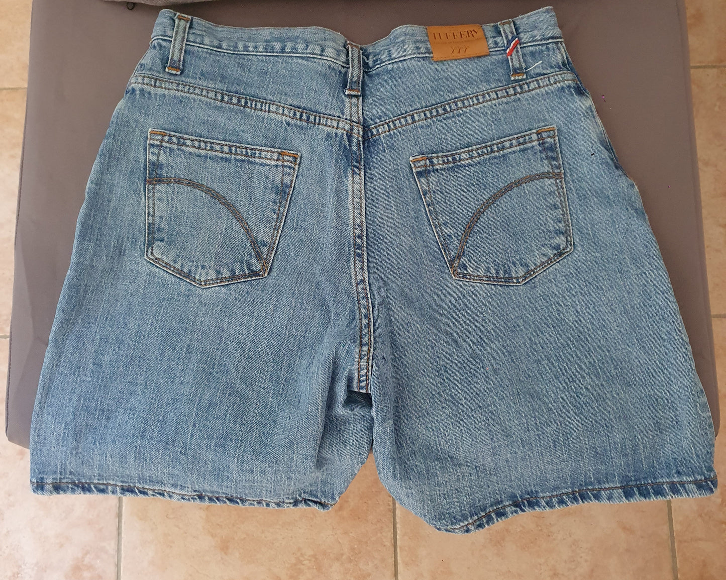 Short femme taille haute en jean Clair - Aimé