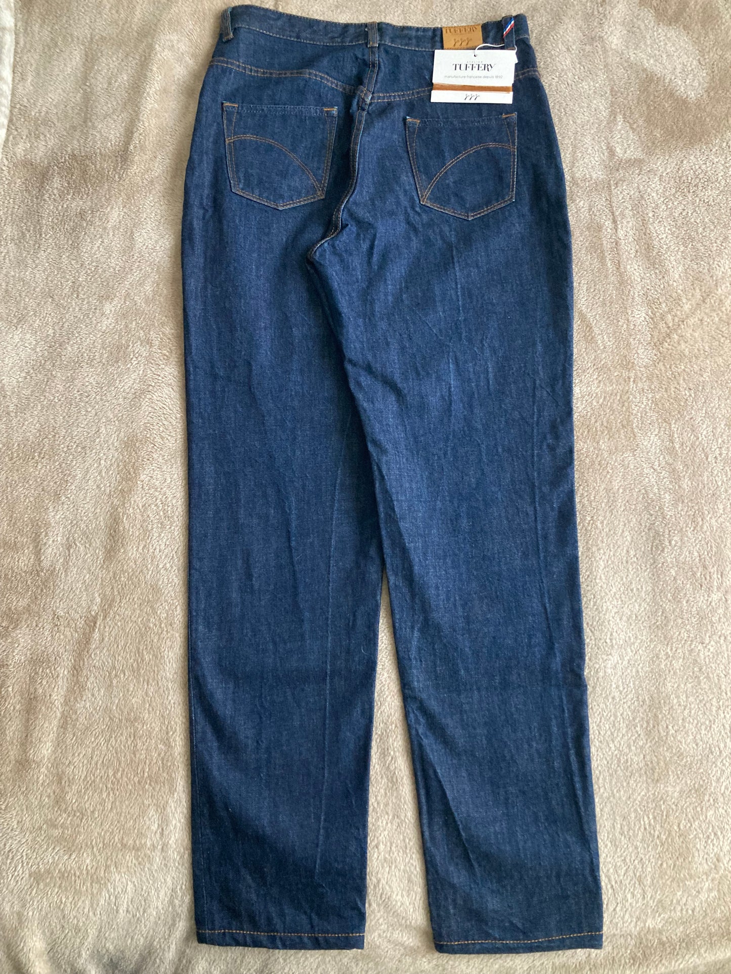 Jean mom taille haute Coton Bio - Marthe