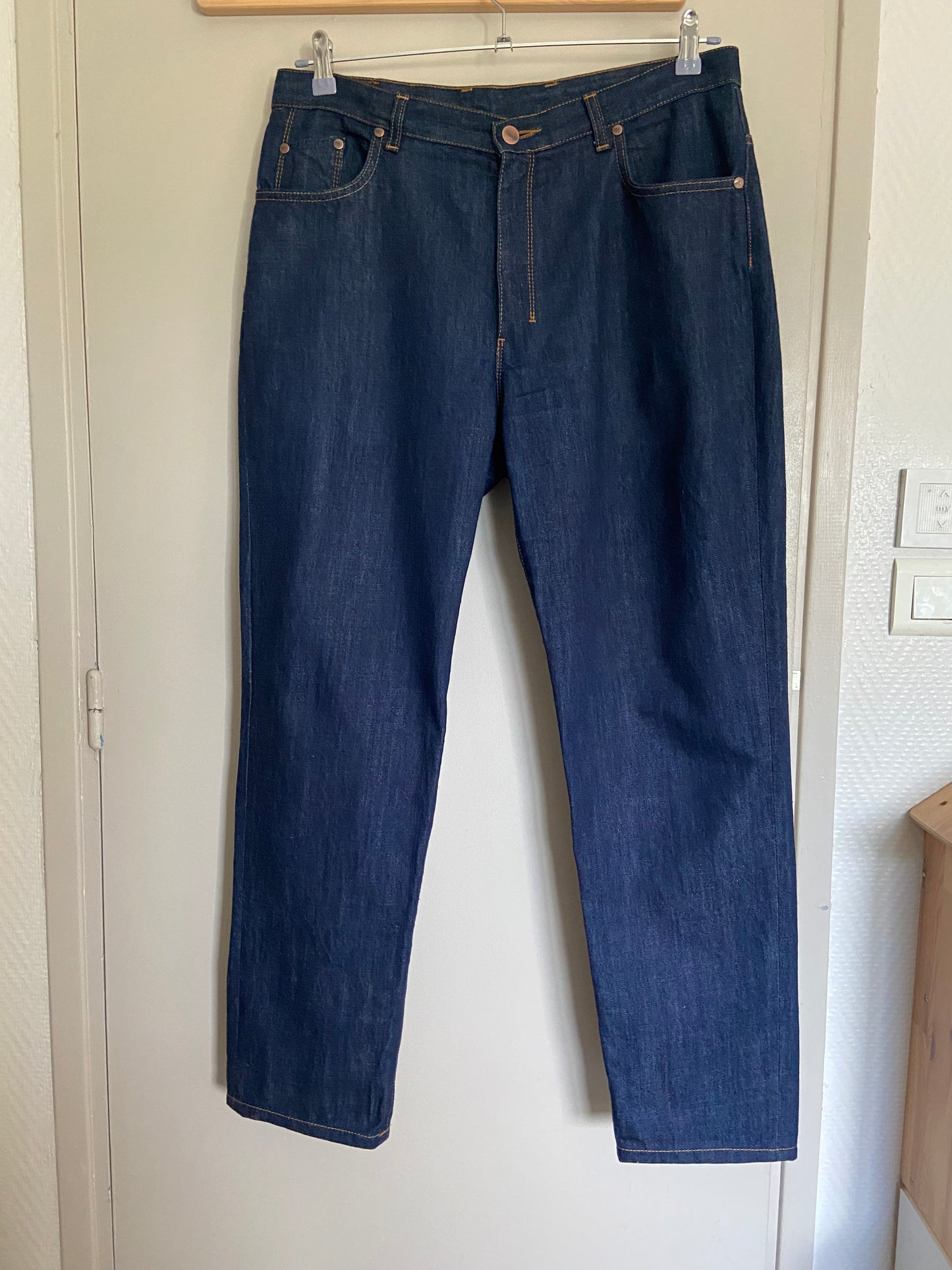 Jean mom taille haute Coton Bio - Marthe