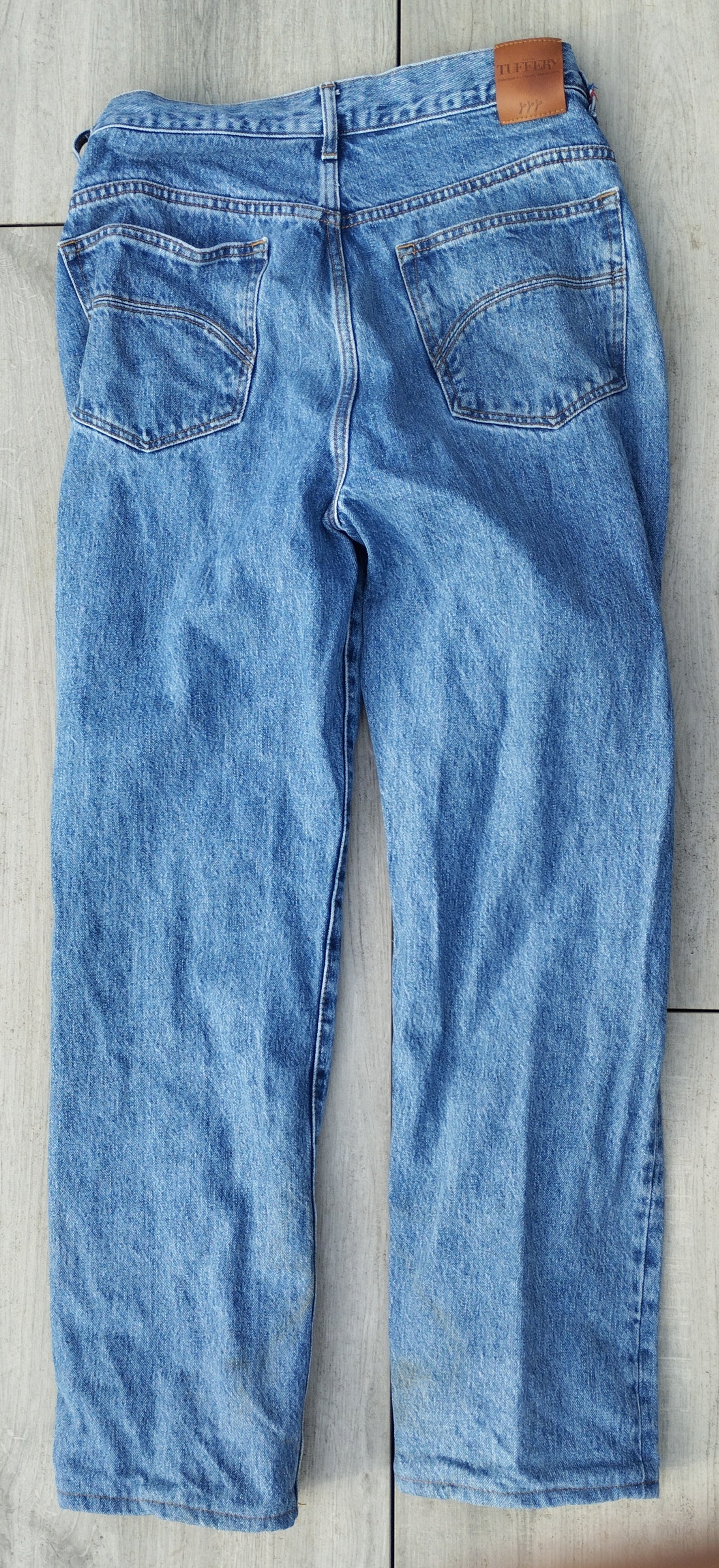 Jean droit taille haute clair - Célestin
