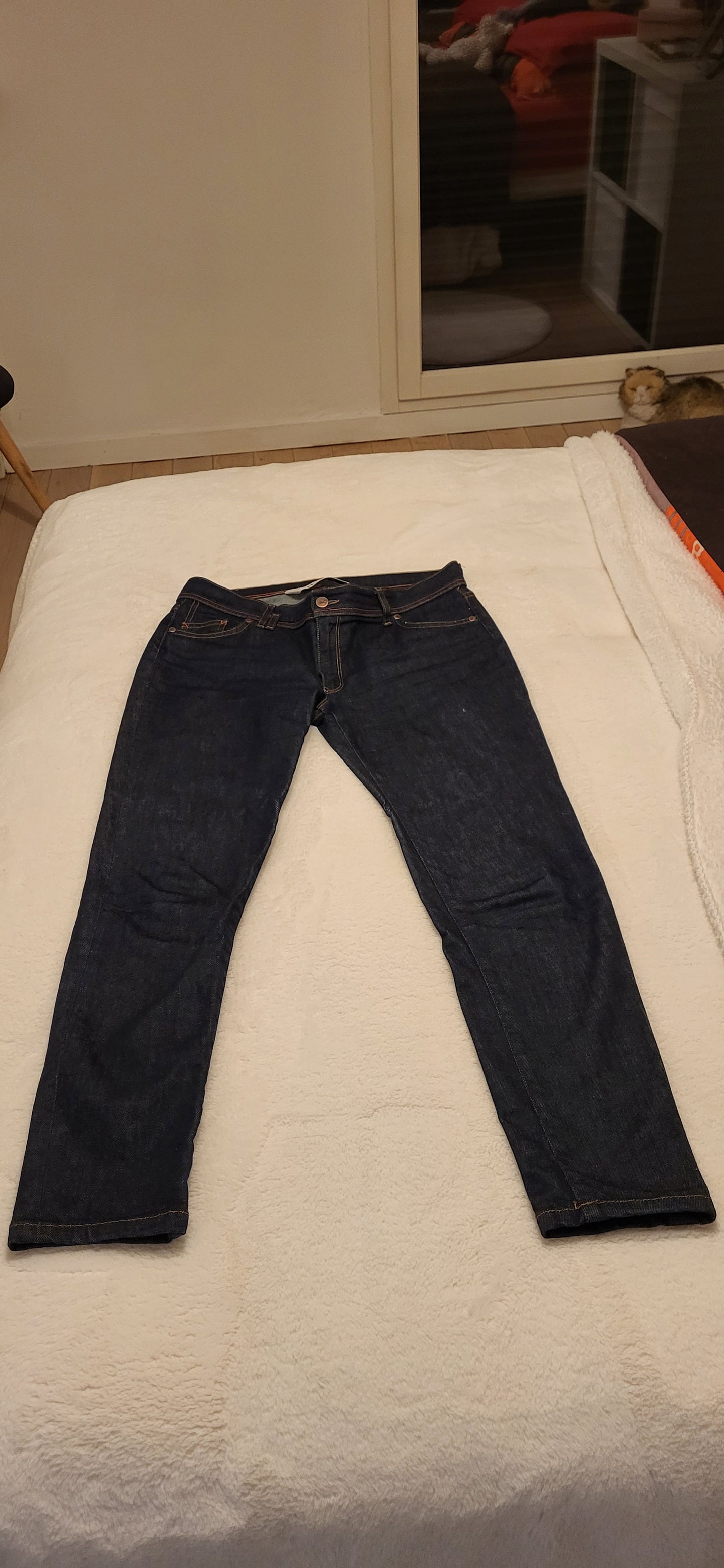 Jean slim taille standard Brut - Mathilde