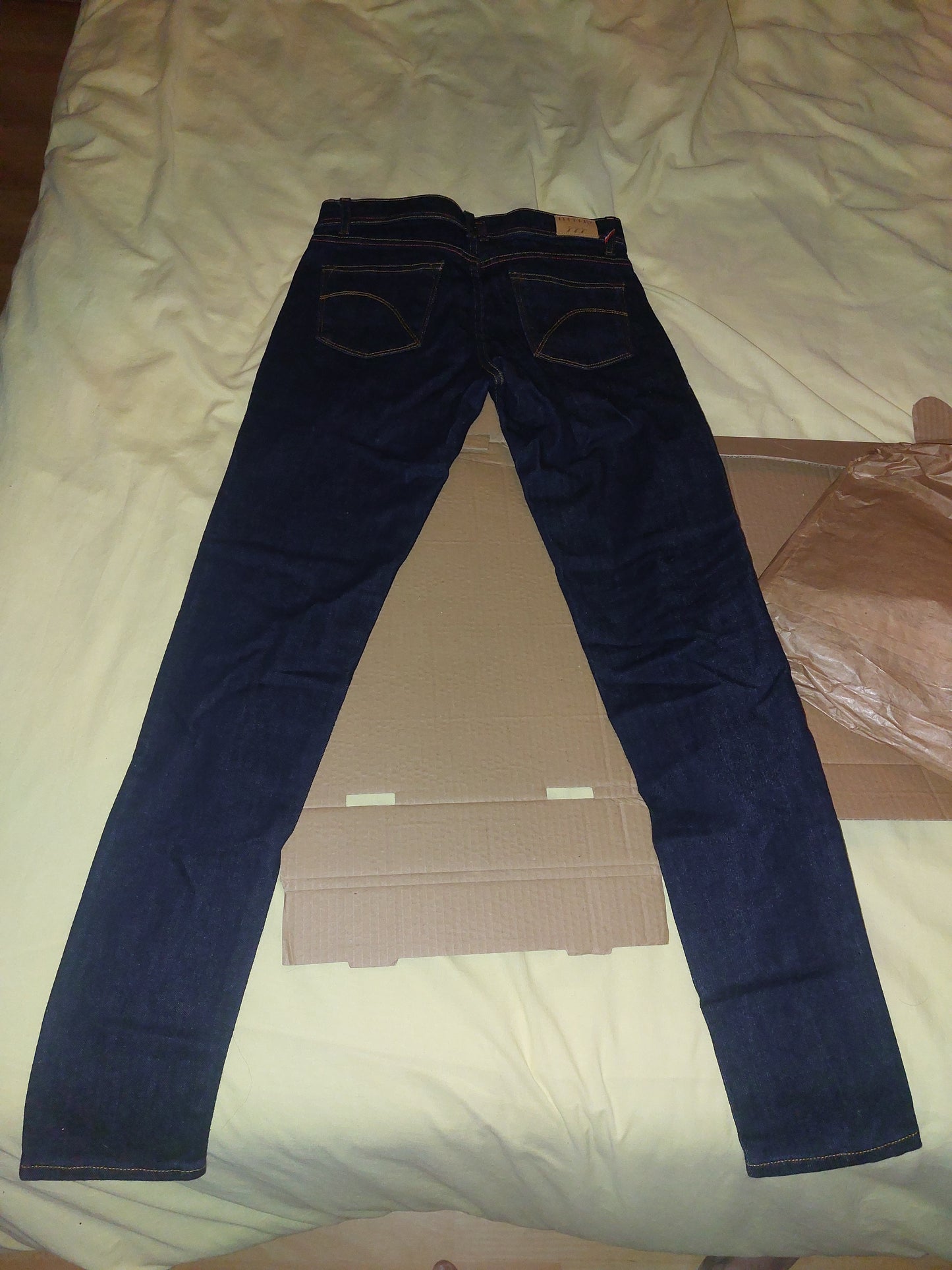 Jean slim taille haute Coton Bio - Marianne