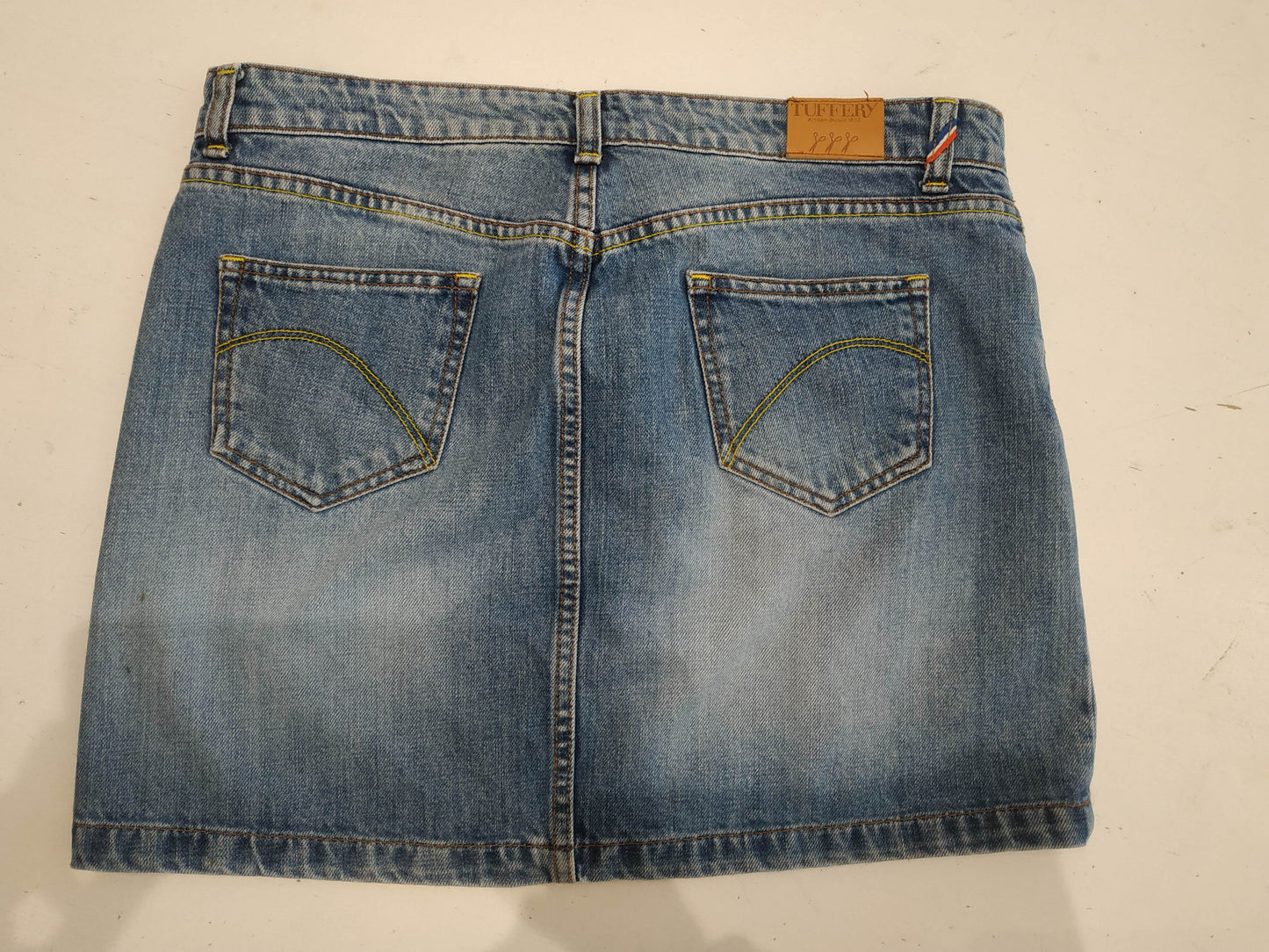 Mini jupe en jean clair - Fanny