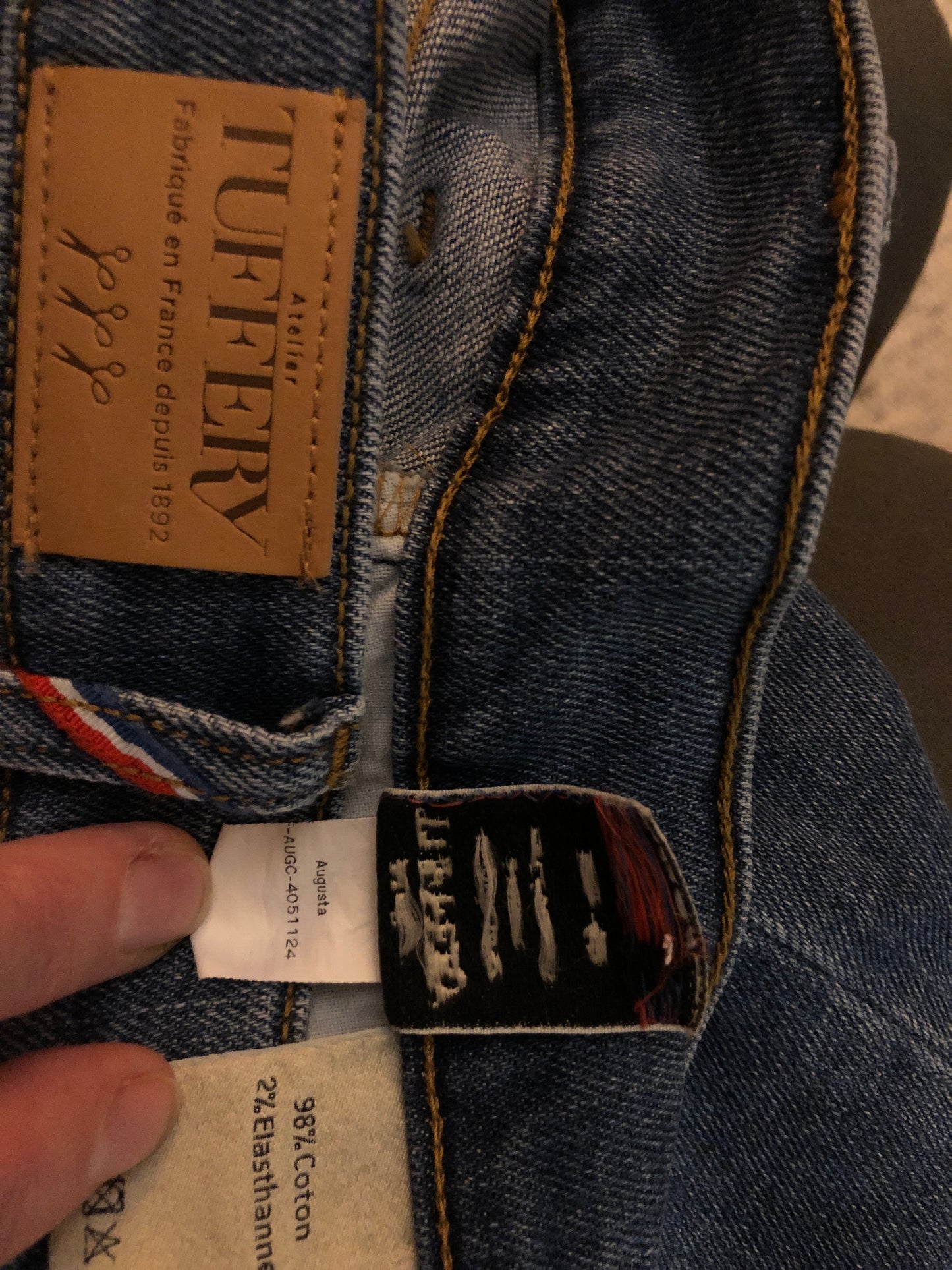 Jean droit ajusté Clair - Augusta