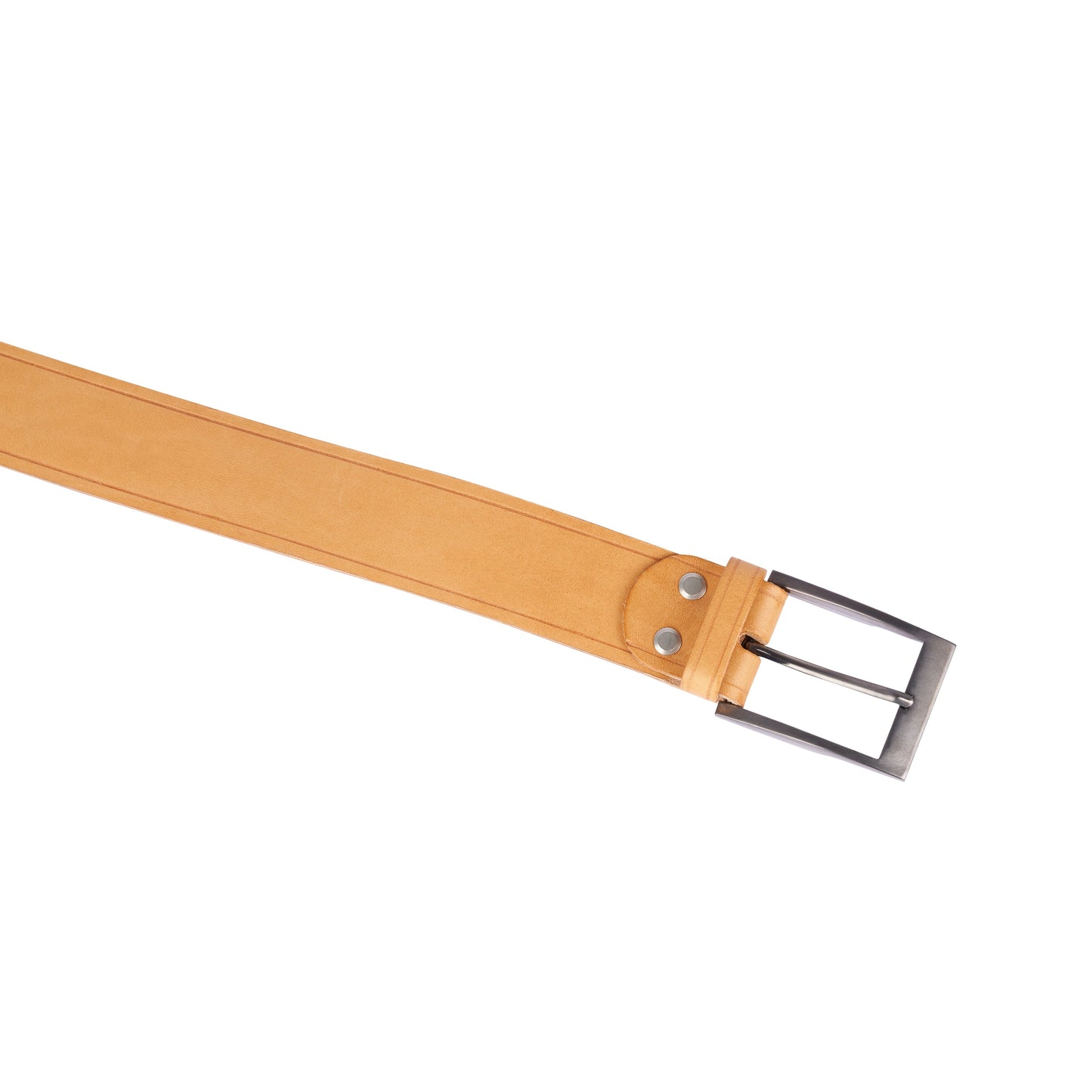 Ceinture homme cuir français Naturel