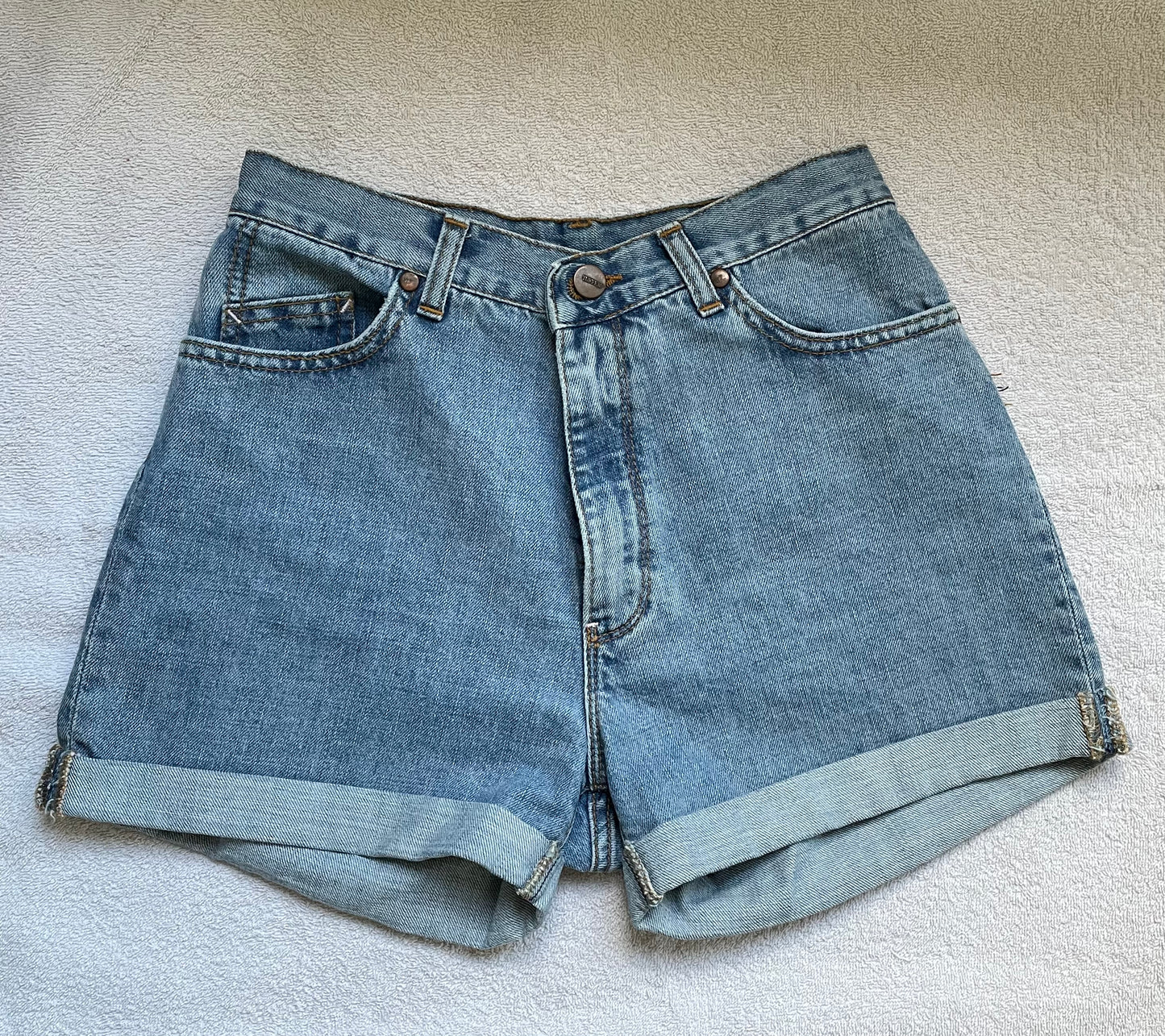Short en jean taille haute - Aimé