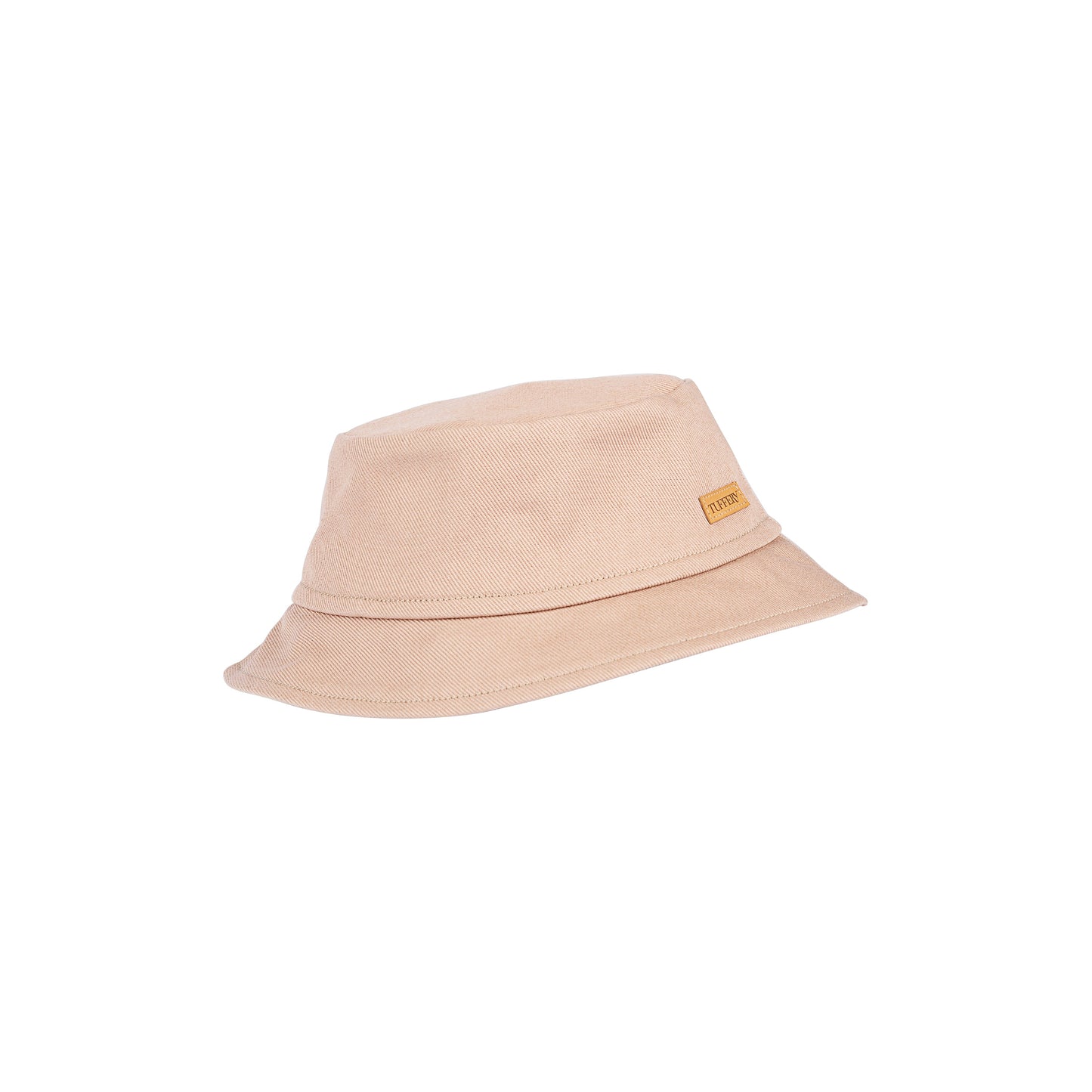 Bob unisexe en jean beige