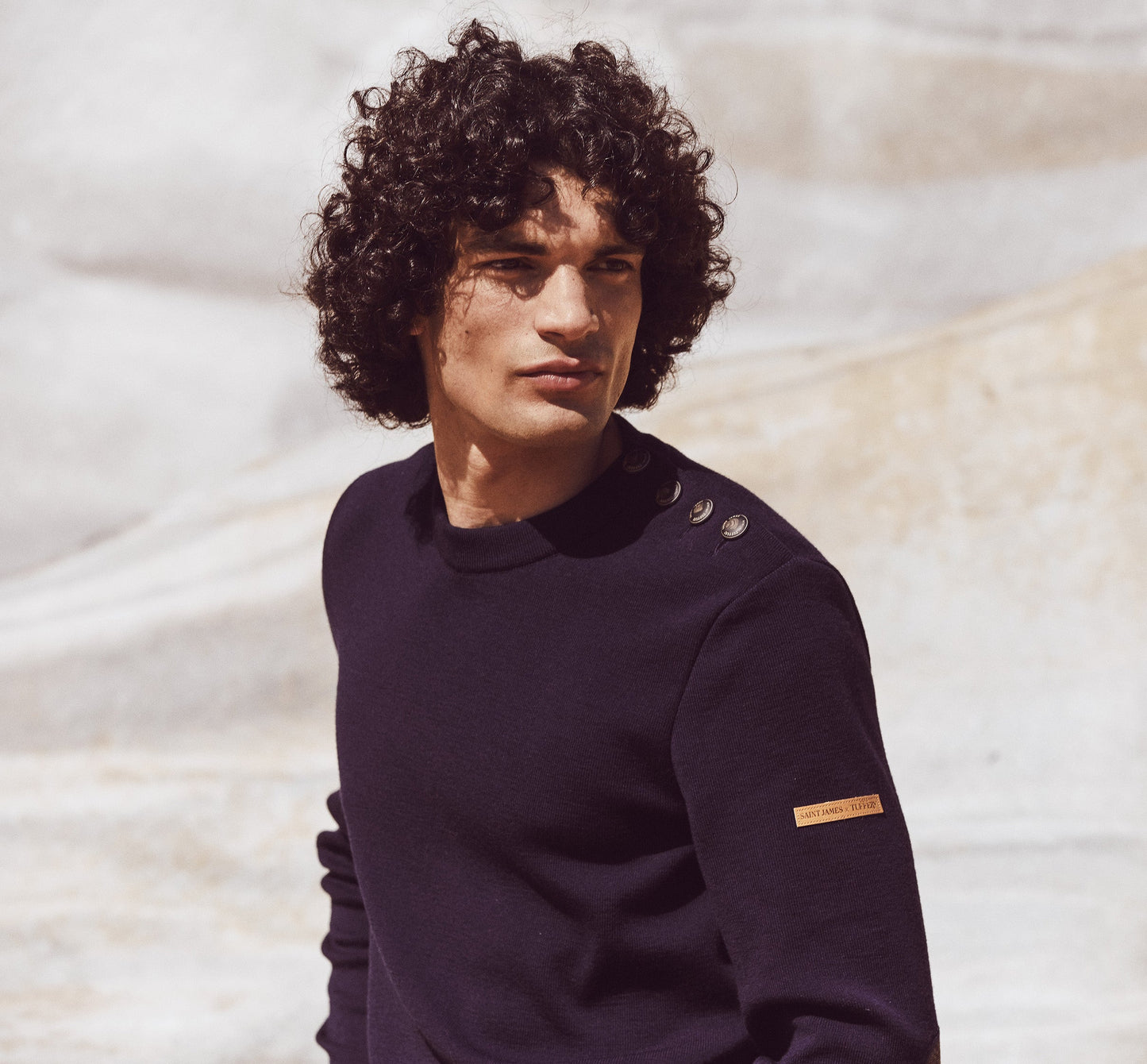 Pull homme laine – SAINT JAMES x Atelier TUFFERY – Patrimoine