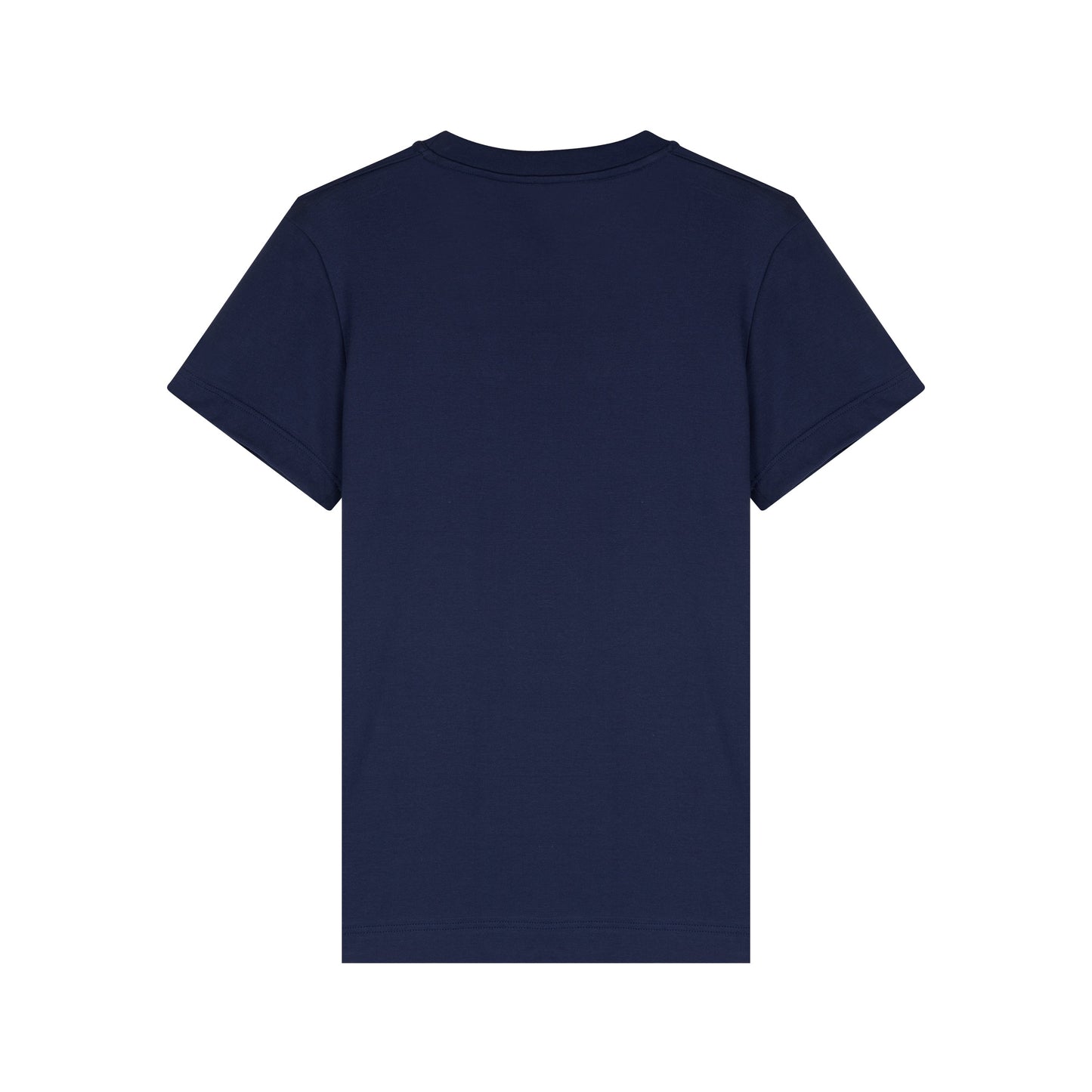 T-shirt femme 100% coton bio bleu marine