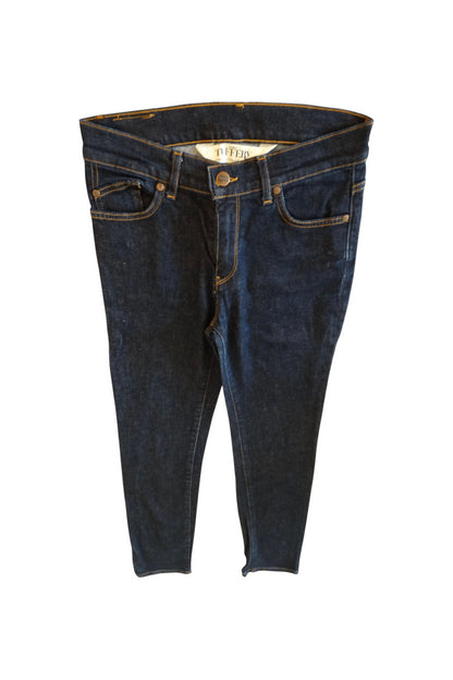 JEAN TAILLE HAUTE 98 COTON ,2 ELASTHANE