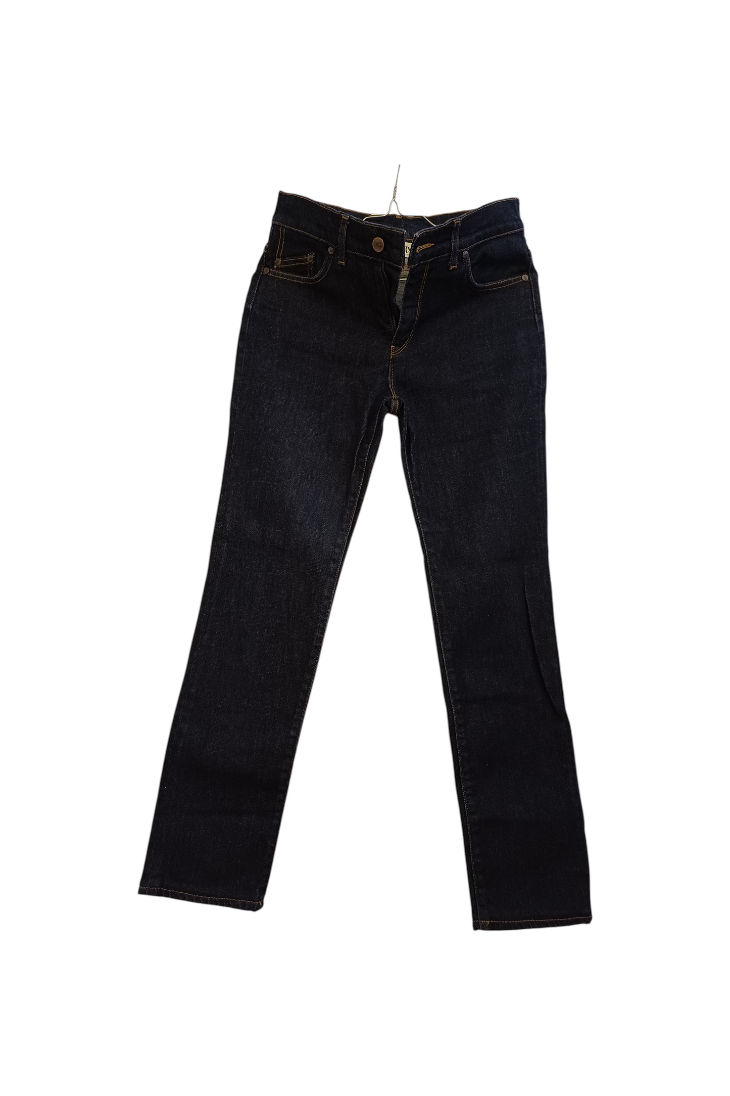 jean droit bleu