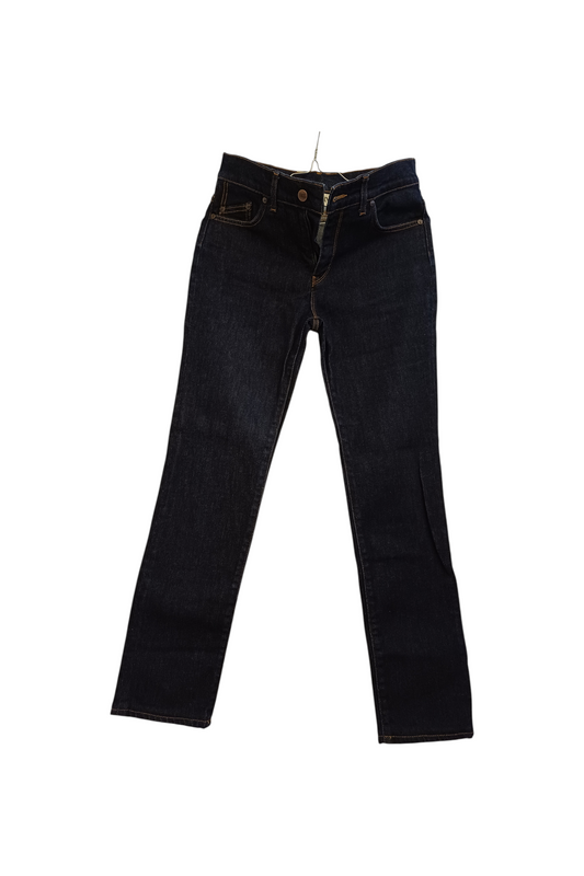 jean droit bleu