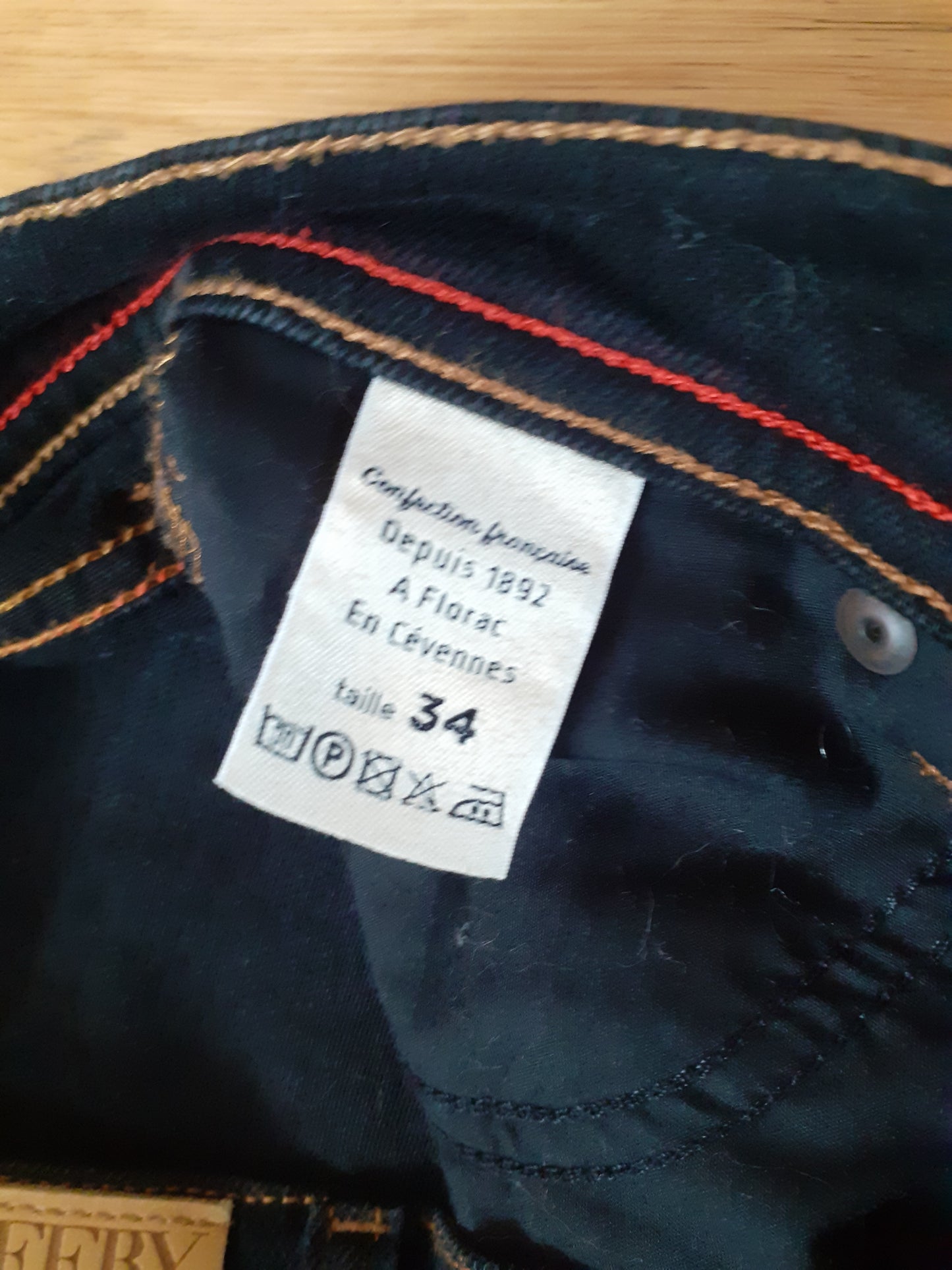 Jean slim taille standard Noir - Mathilde