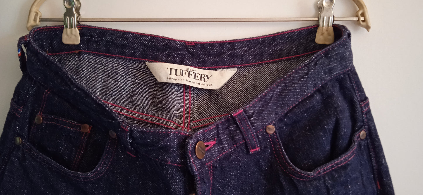 Jean large taille haute Chanvre - Désiré