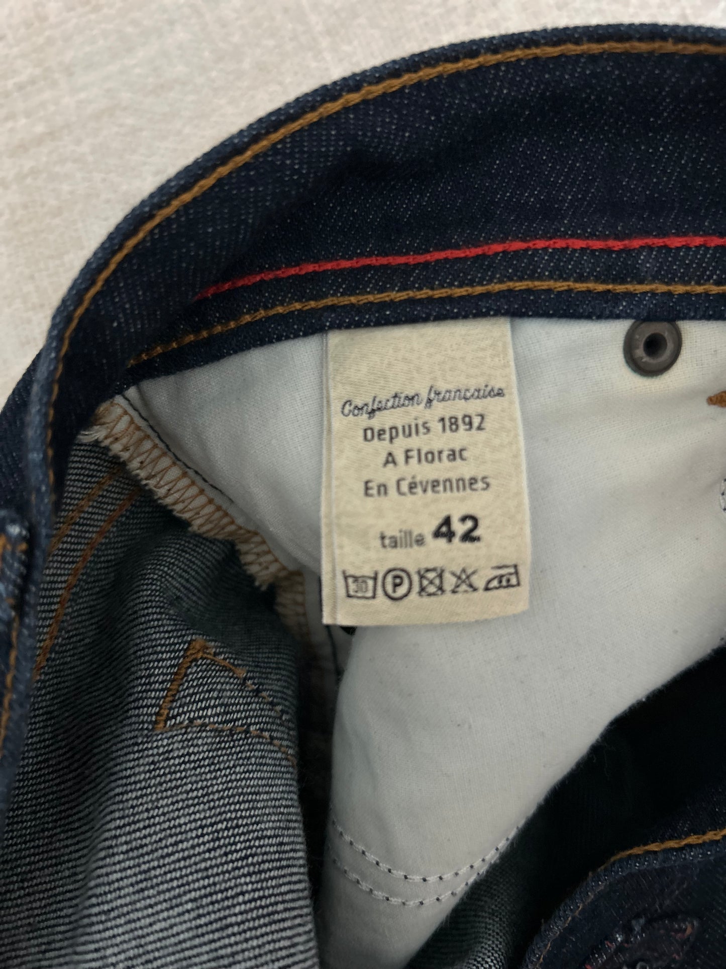 Jean slim taille standard Brut - Mathilde