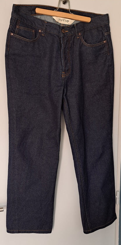 Jean droit taille haute Flex brut - Célestin