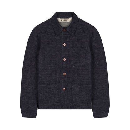 Veste en jean Laine Française - Méjean