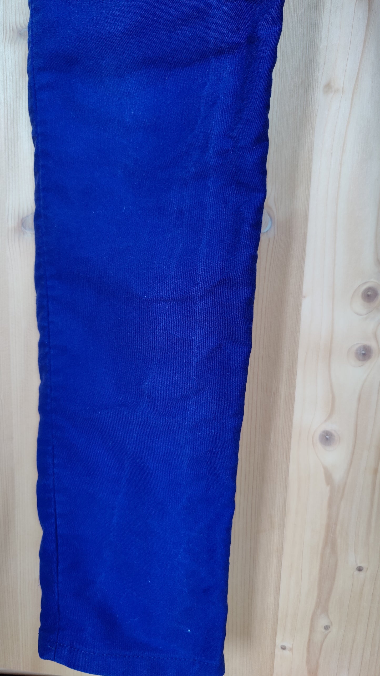 Chino ajusté taille haute Moleskine - Léonie
