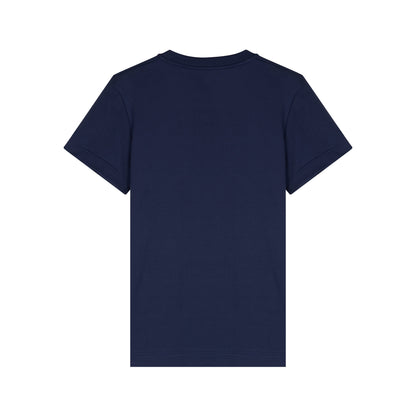 T-shirt femme 100% coton bio bleu marine