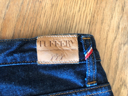 Jean femme droit taille haute Brut - Apolline