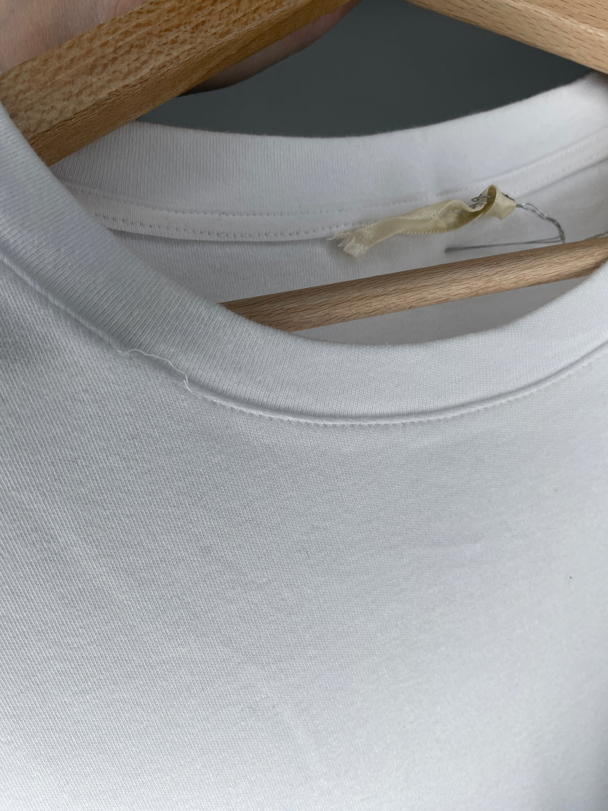 T-shirt homme 100% coton bio blanc