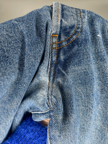 Jean homme droit taille haute Stonewashed - Célestin