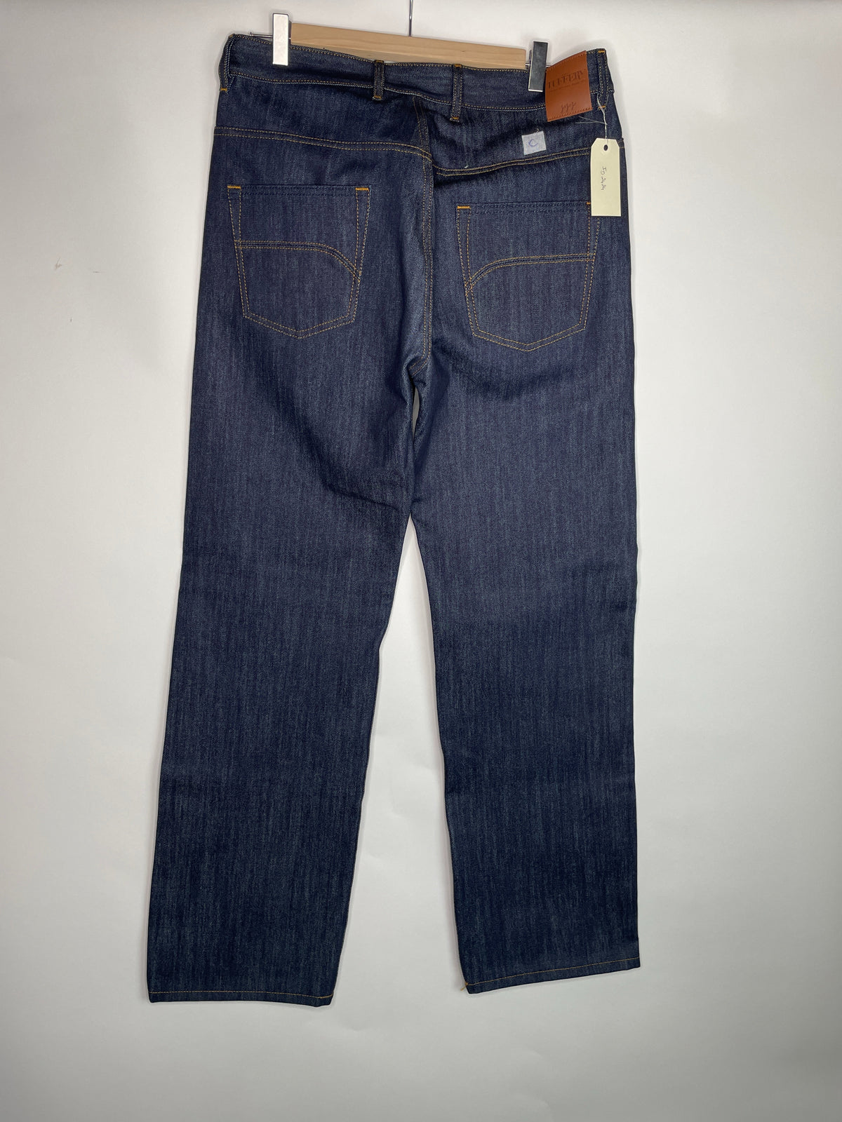 Jean large taille haute Selvedge - Désiré