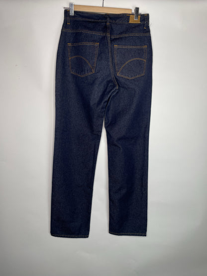 Jean femme droit taille haute Brut - Apolline