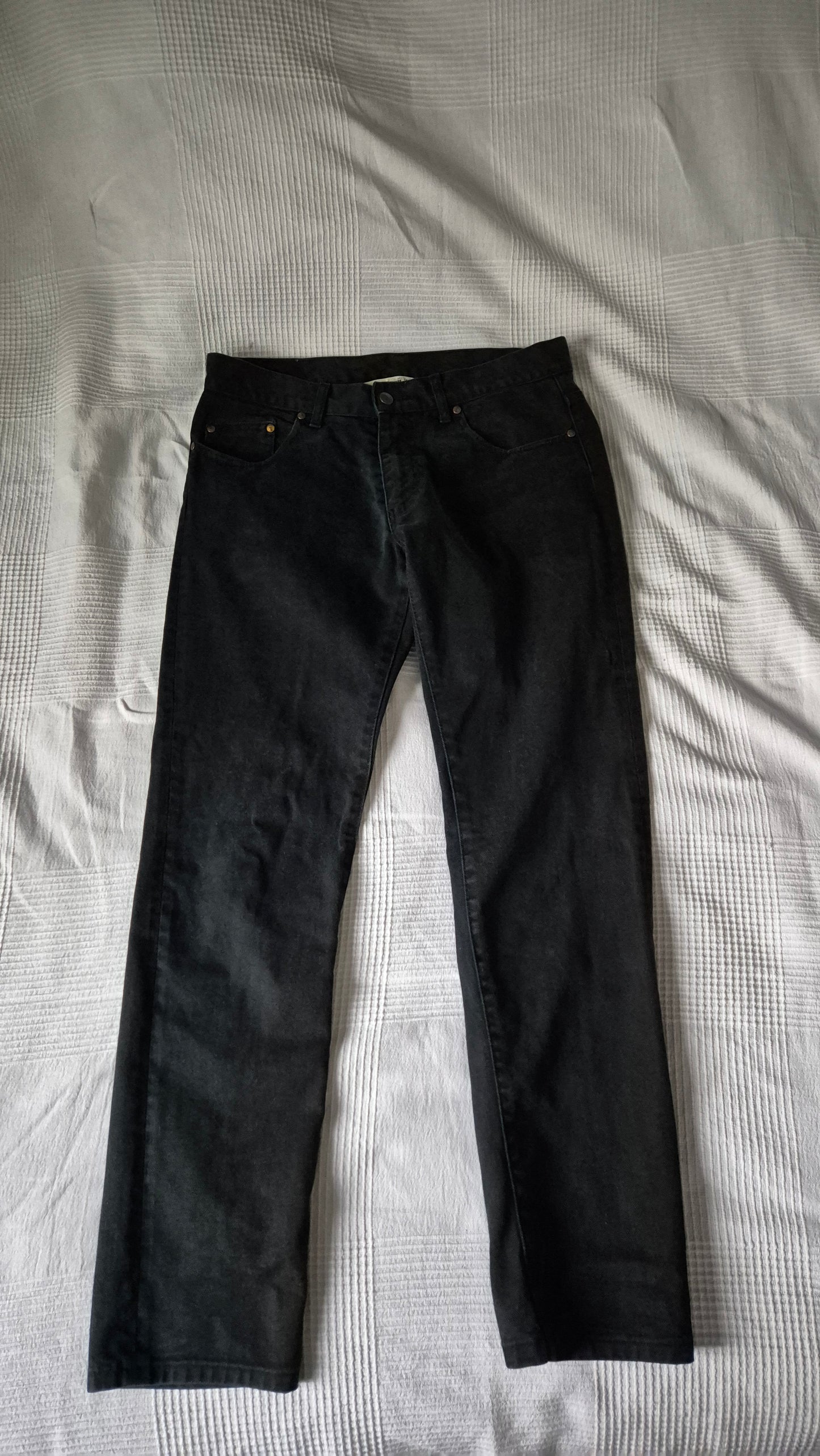 Jean droit ajusté Noir - Alphonse