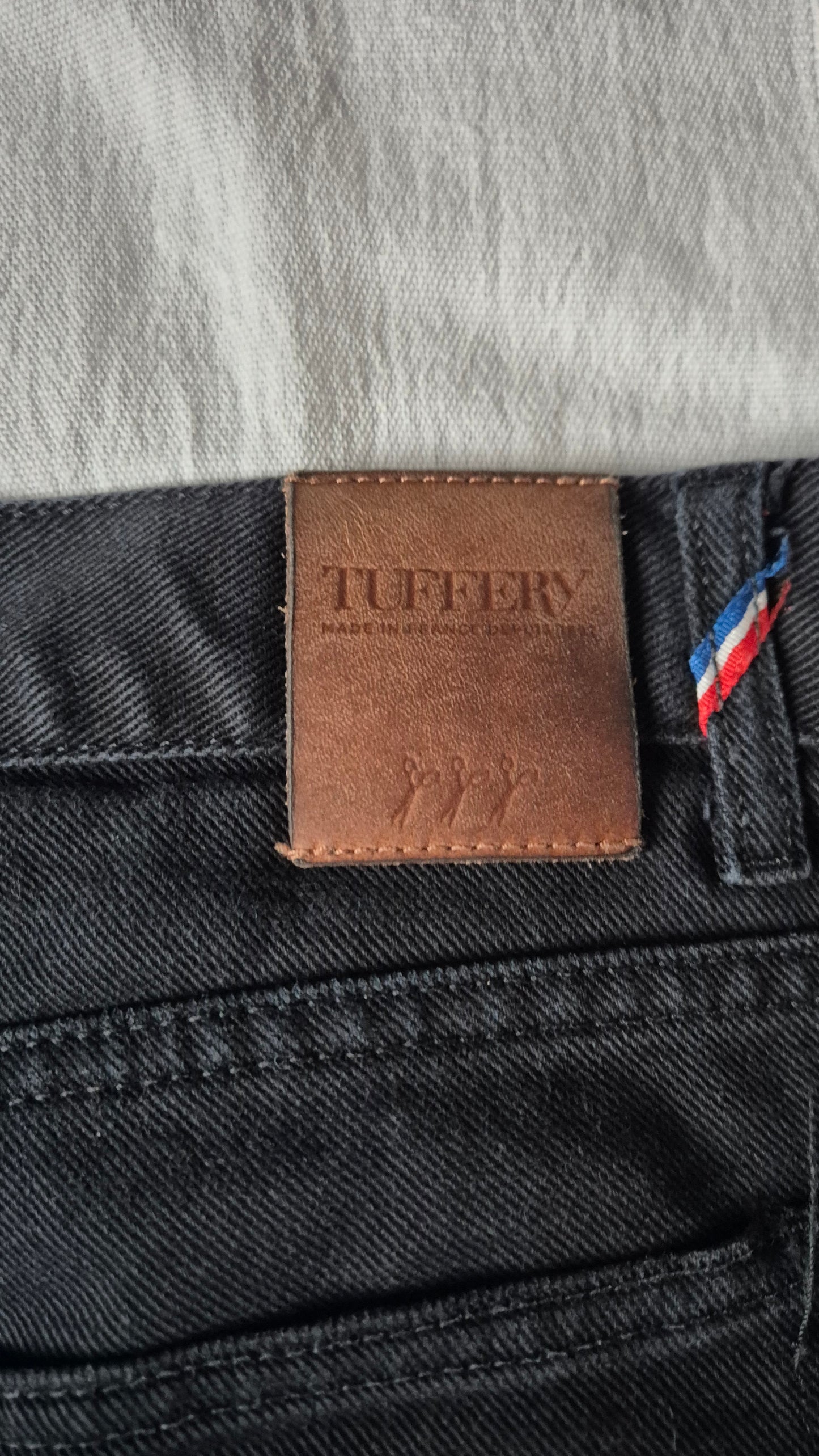 Jean droit ajusté Noir - Alphonse