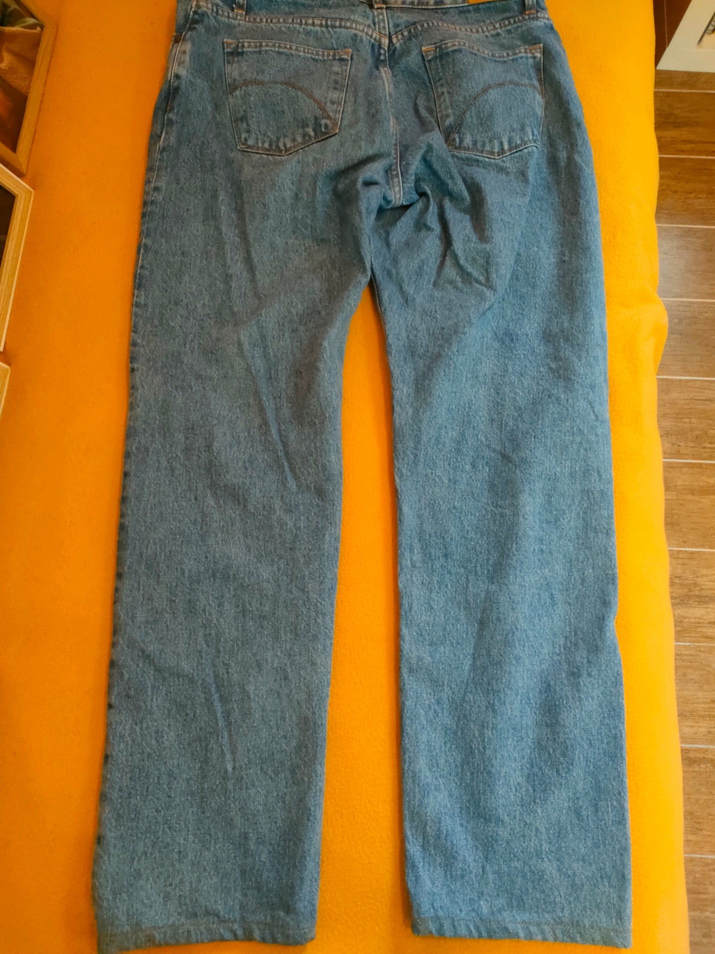 Jean droit taille haute clair – Apolline