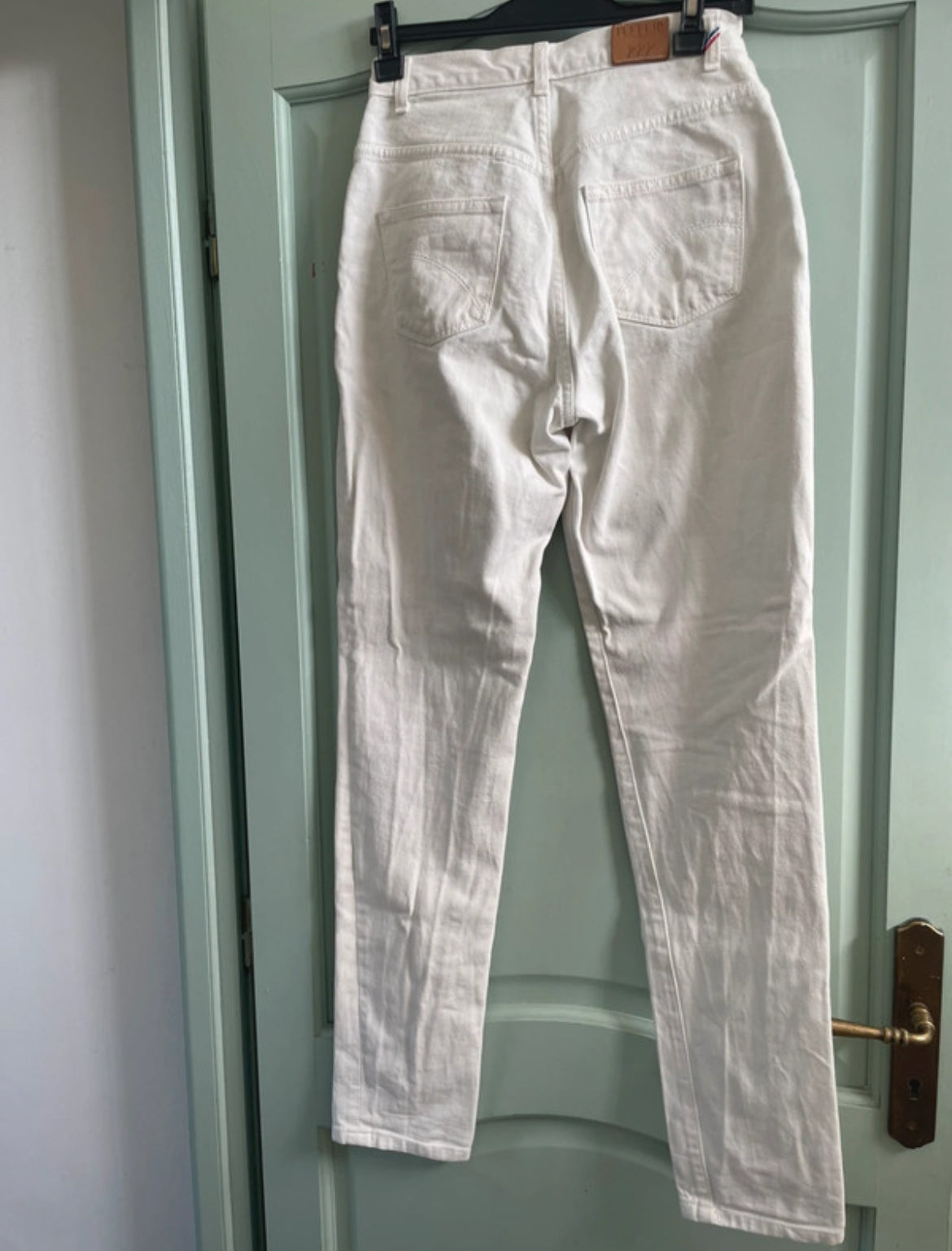 Jean mom taille haute blanc - Marthe (Copie)