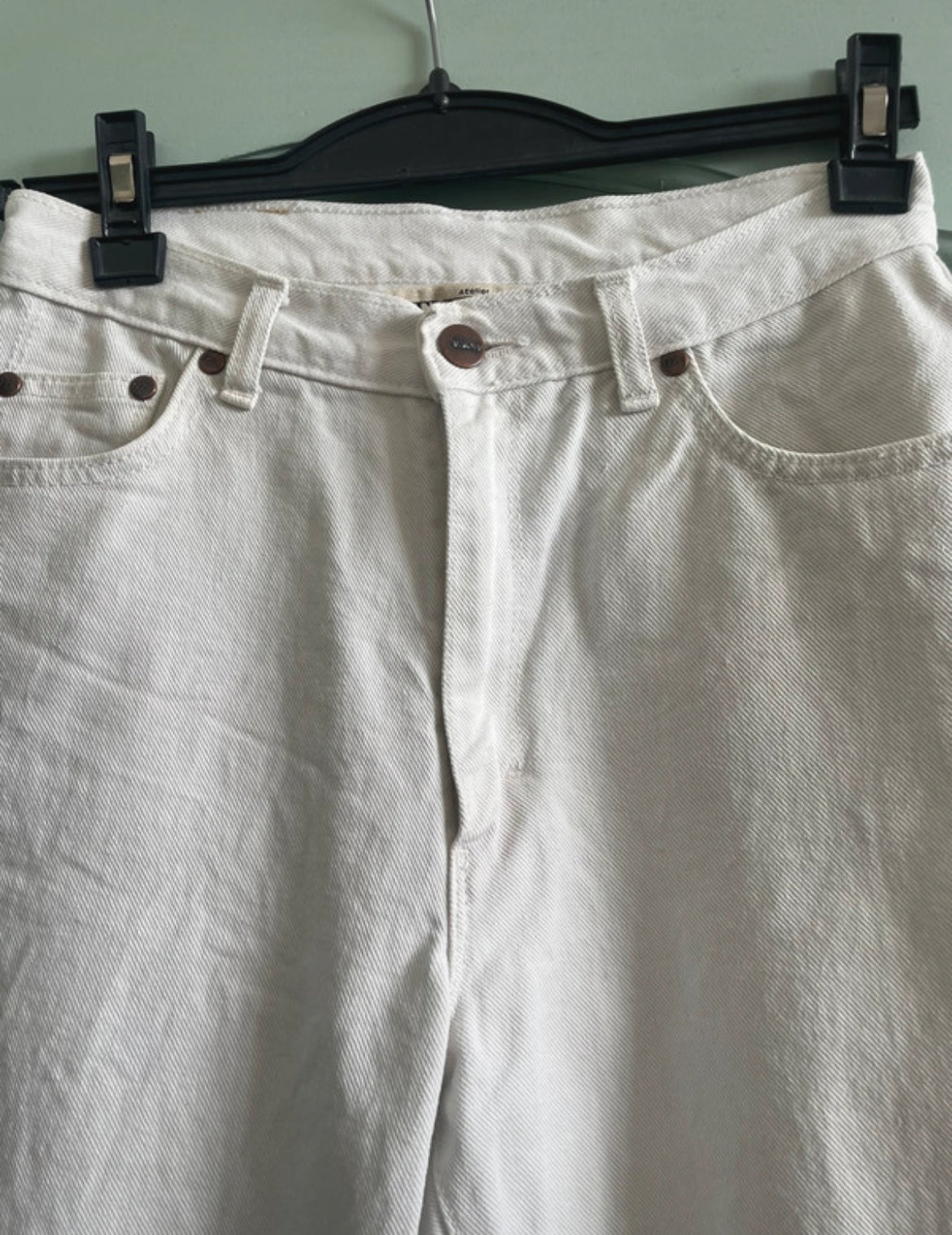 Jean mom taille haute blanc - Marthe (Copie)