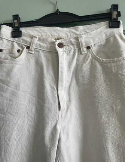 Jean mom taille haute blanc - Marthe (Copie)