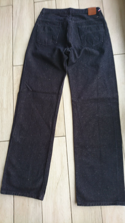 Jean unisexe large taille haute chanvre – Désiré