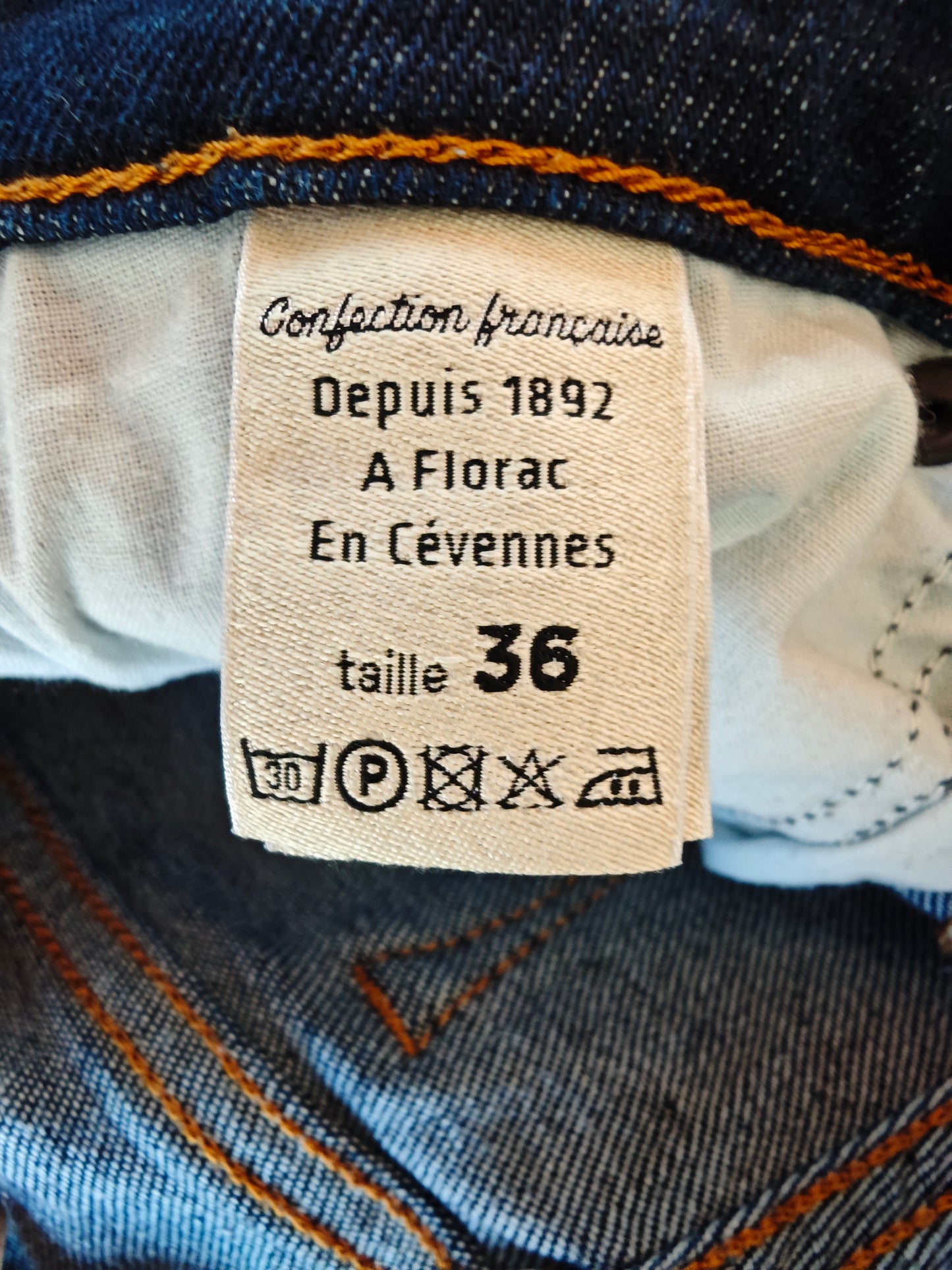 Jeans bleu