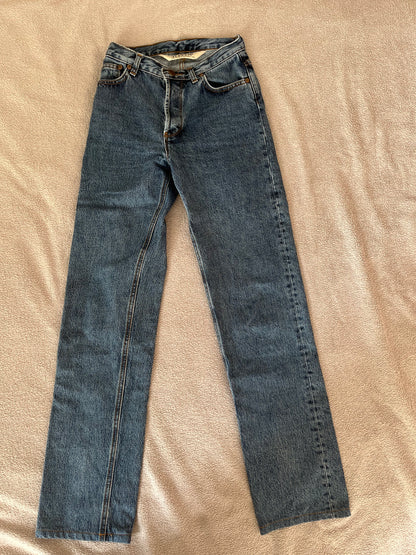Jean droit taille haute clair – Apolline
