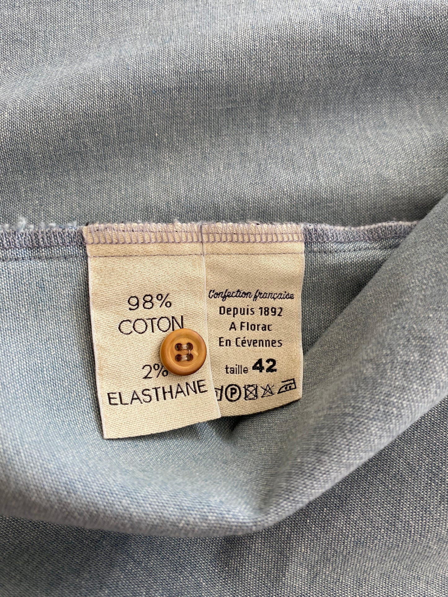 chemise en jean