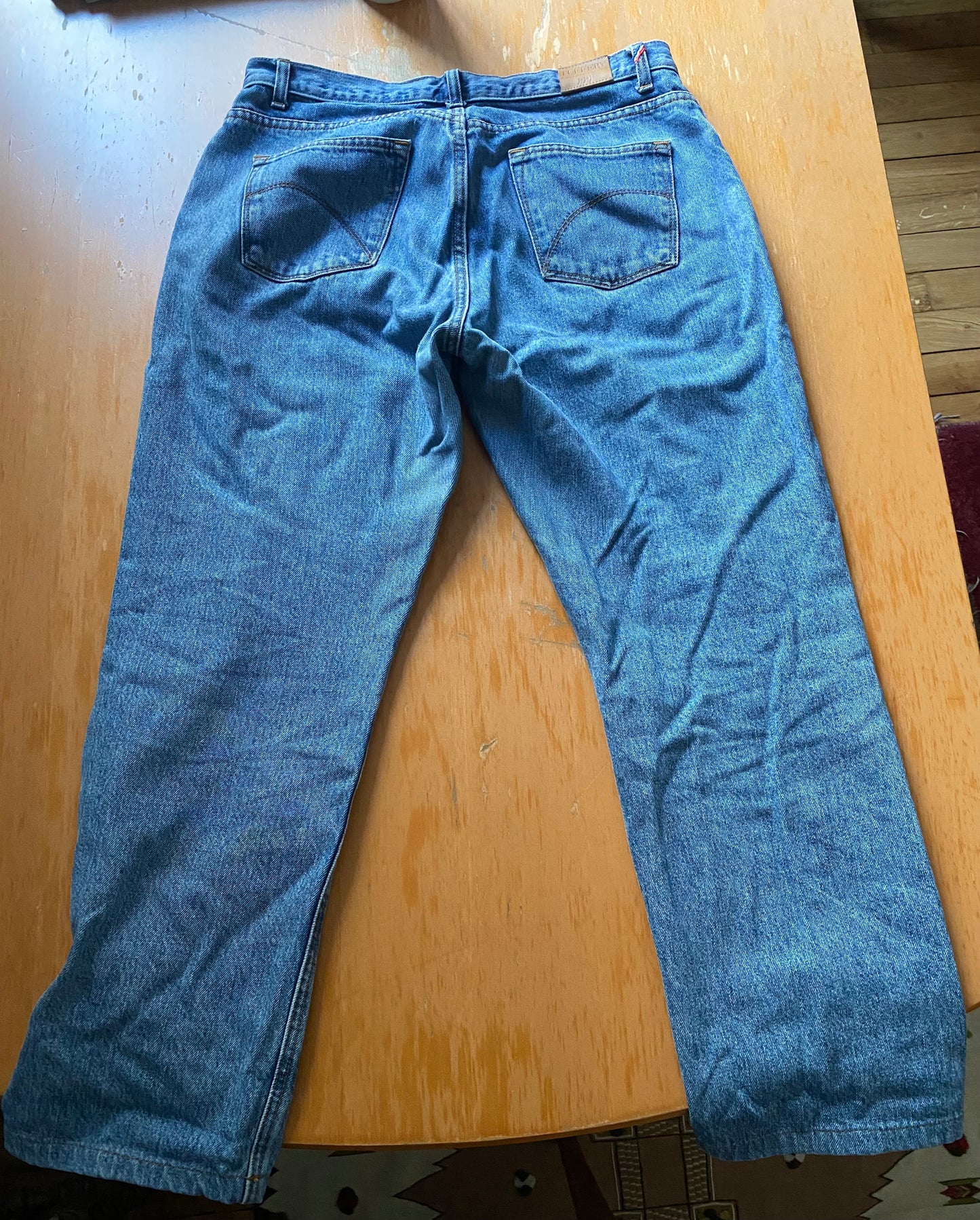 Jean droit taille haute clair – Apolline