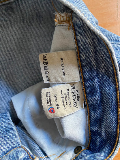 Jean droit taille haute clair – Apolline