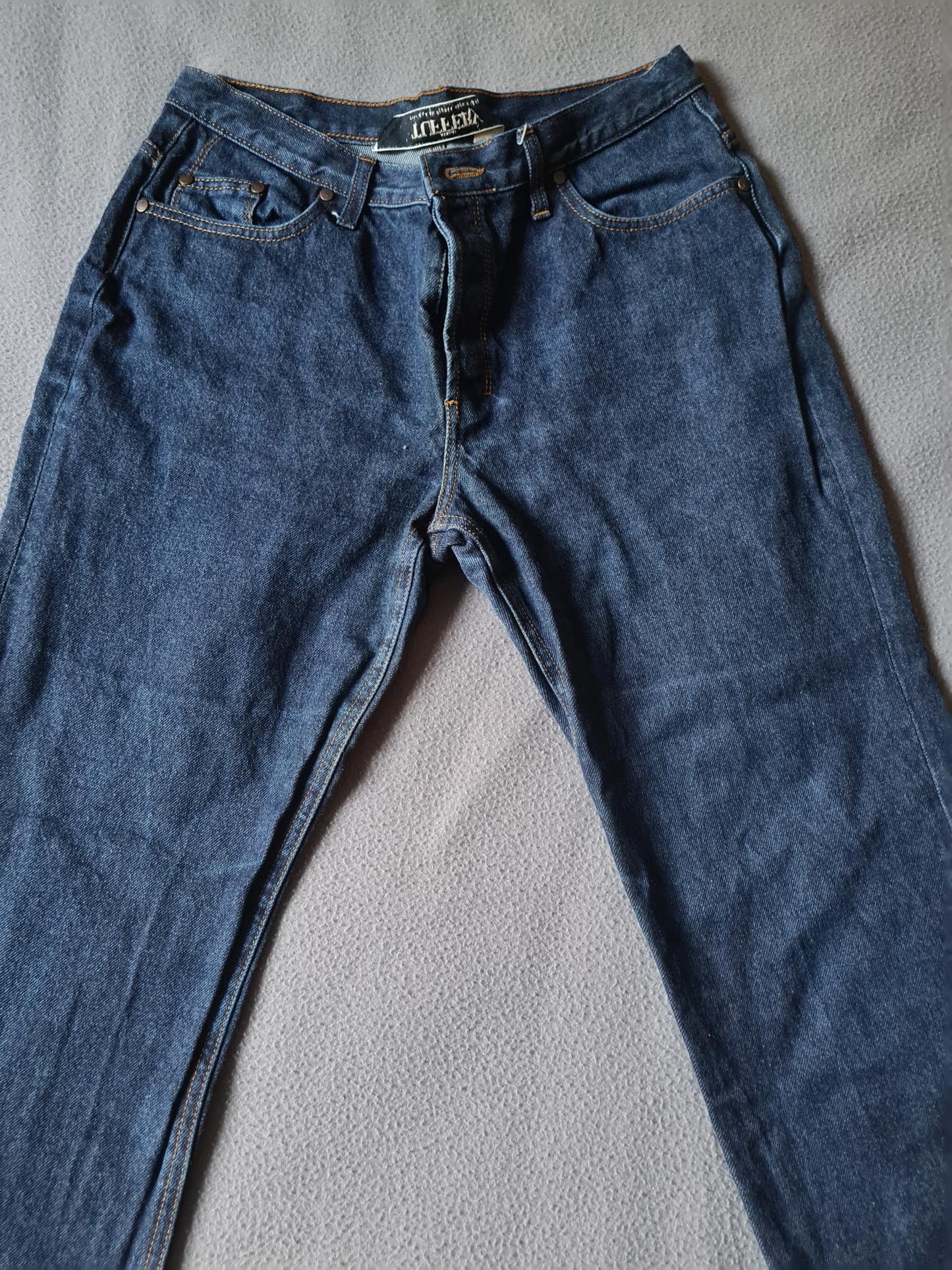 Jean femme droit taille haute Brut - Apolline