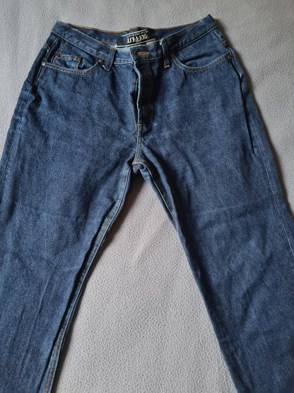 Jean femme droit taille haute Brut - Apolline