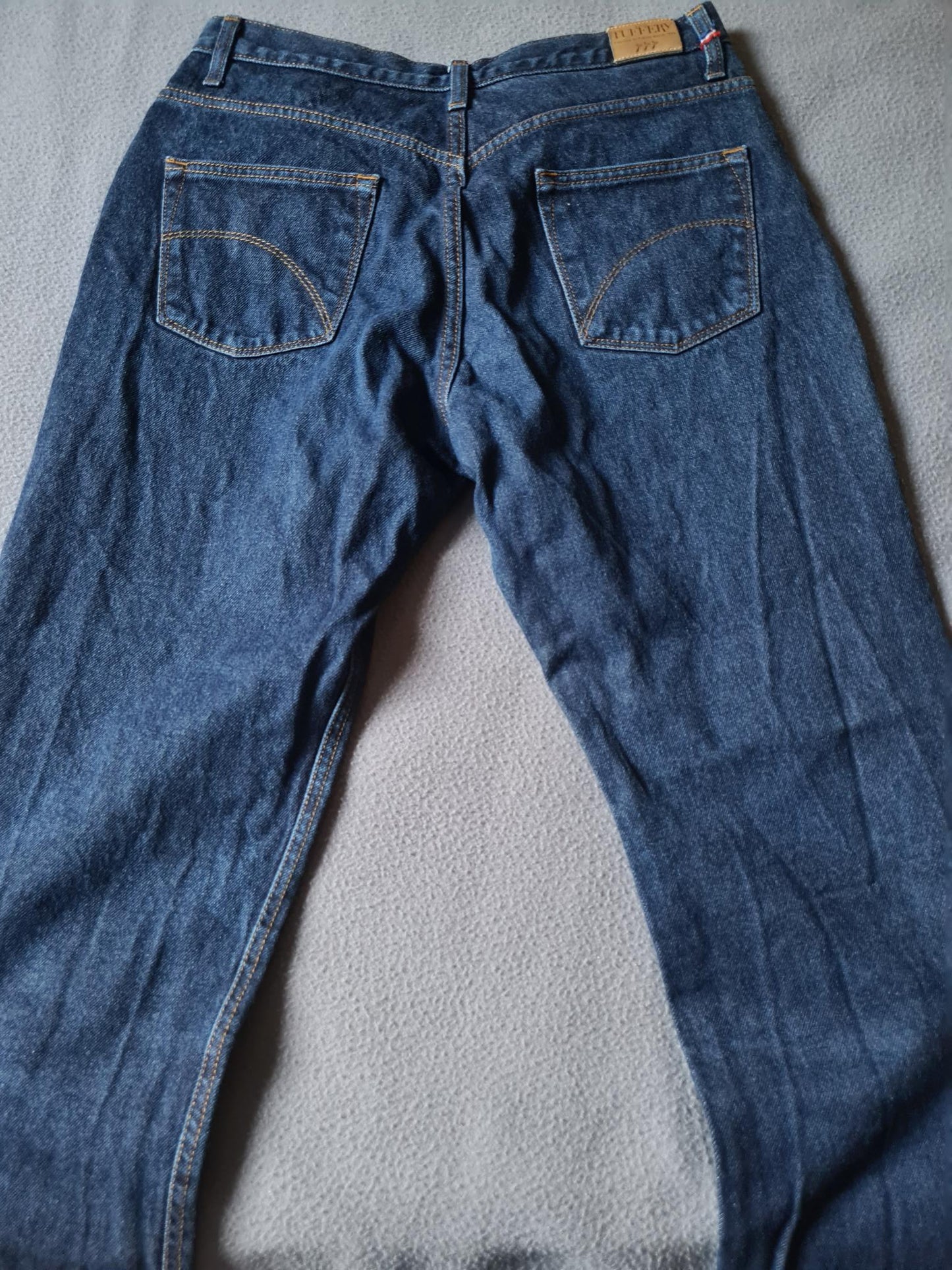 Jean femme droit taille haute Brut - Apolline