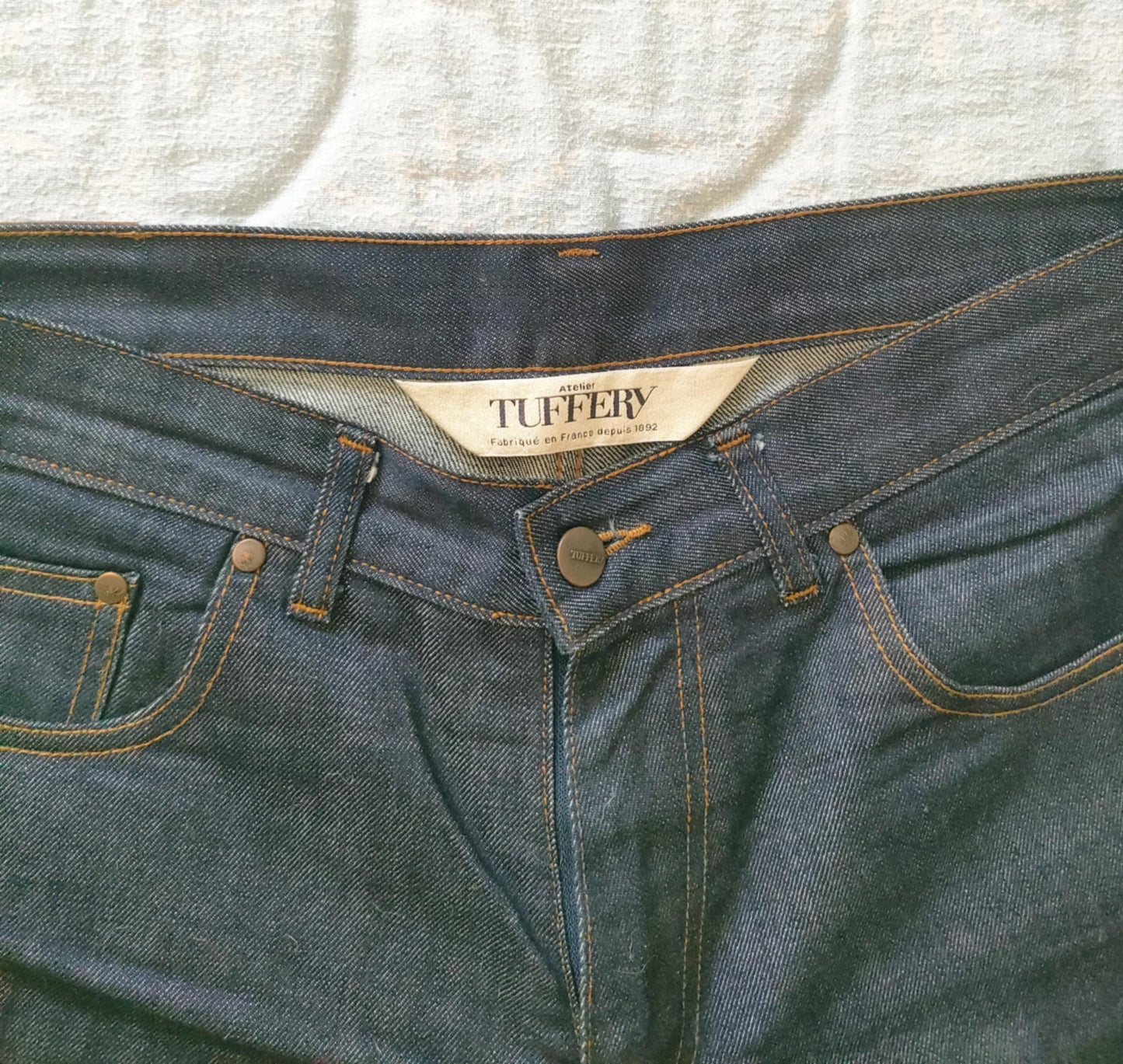 Jean droit ajusté Brut - Alphonse