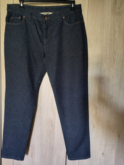 Jean mom taille haute Laine Française - Marthe